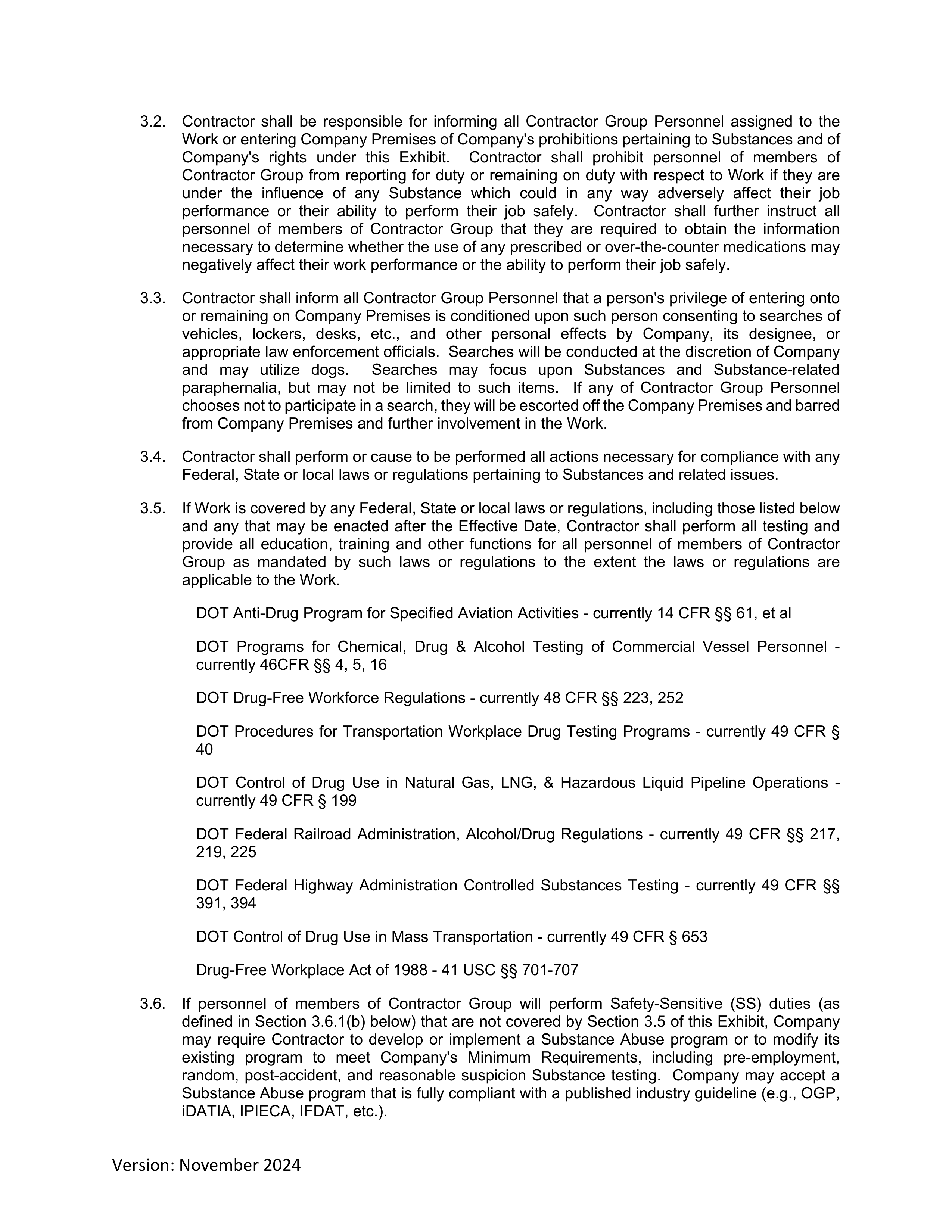 ConocoPhillips Field Service Contract — page 41
