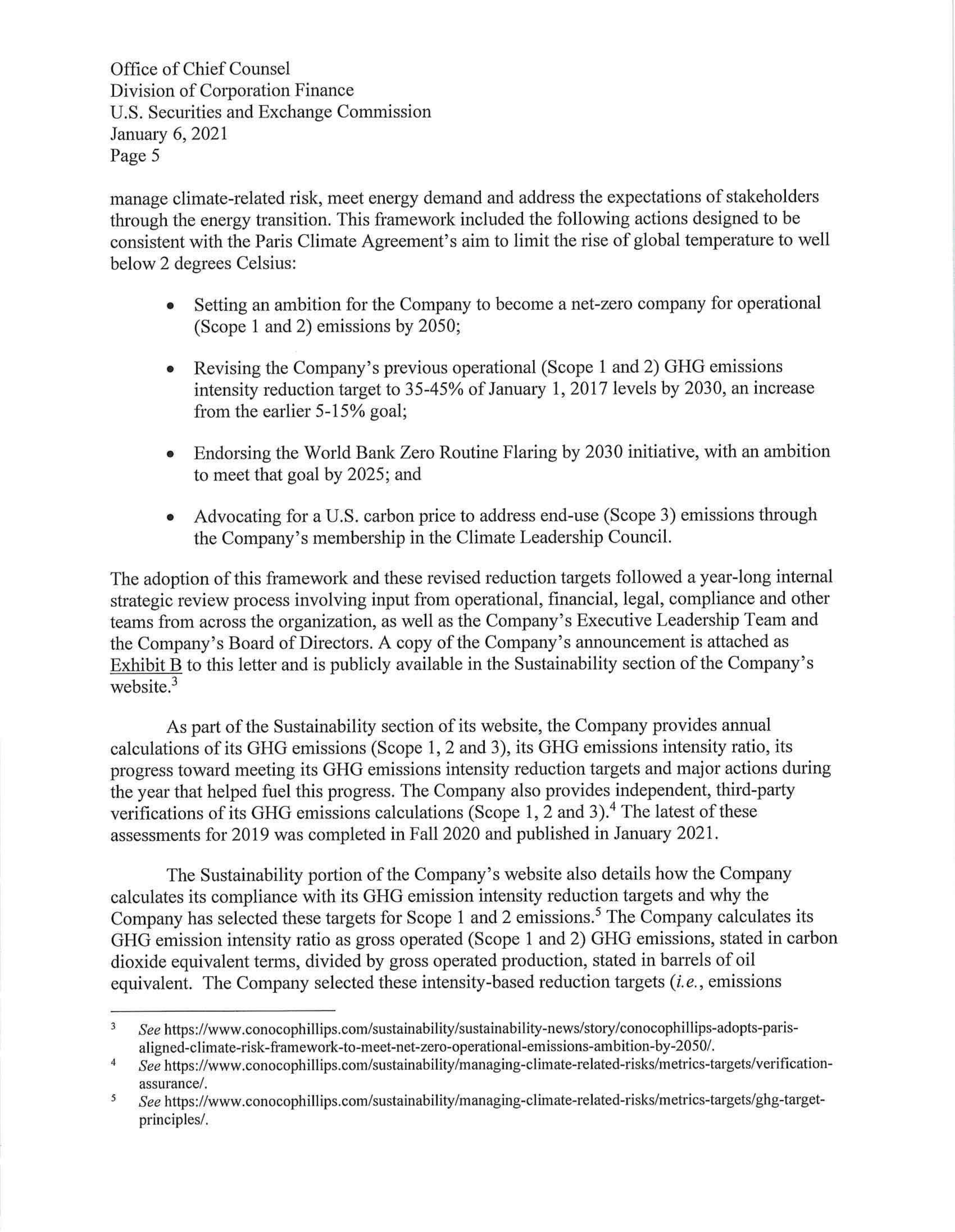ConocoPhillips Proposal  — page 16
