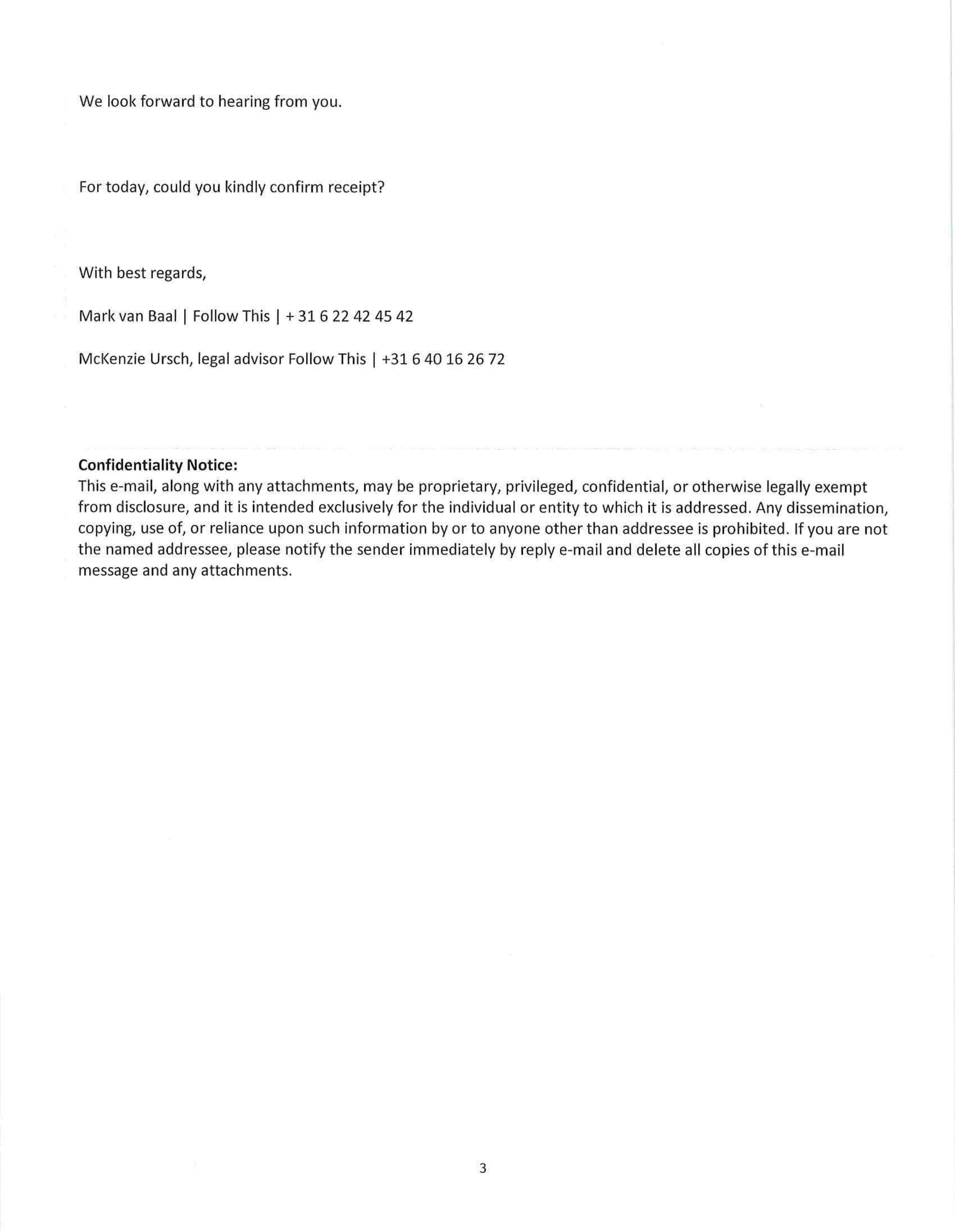 ConocoPhillips Proposal  — page 64