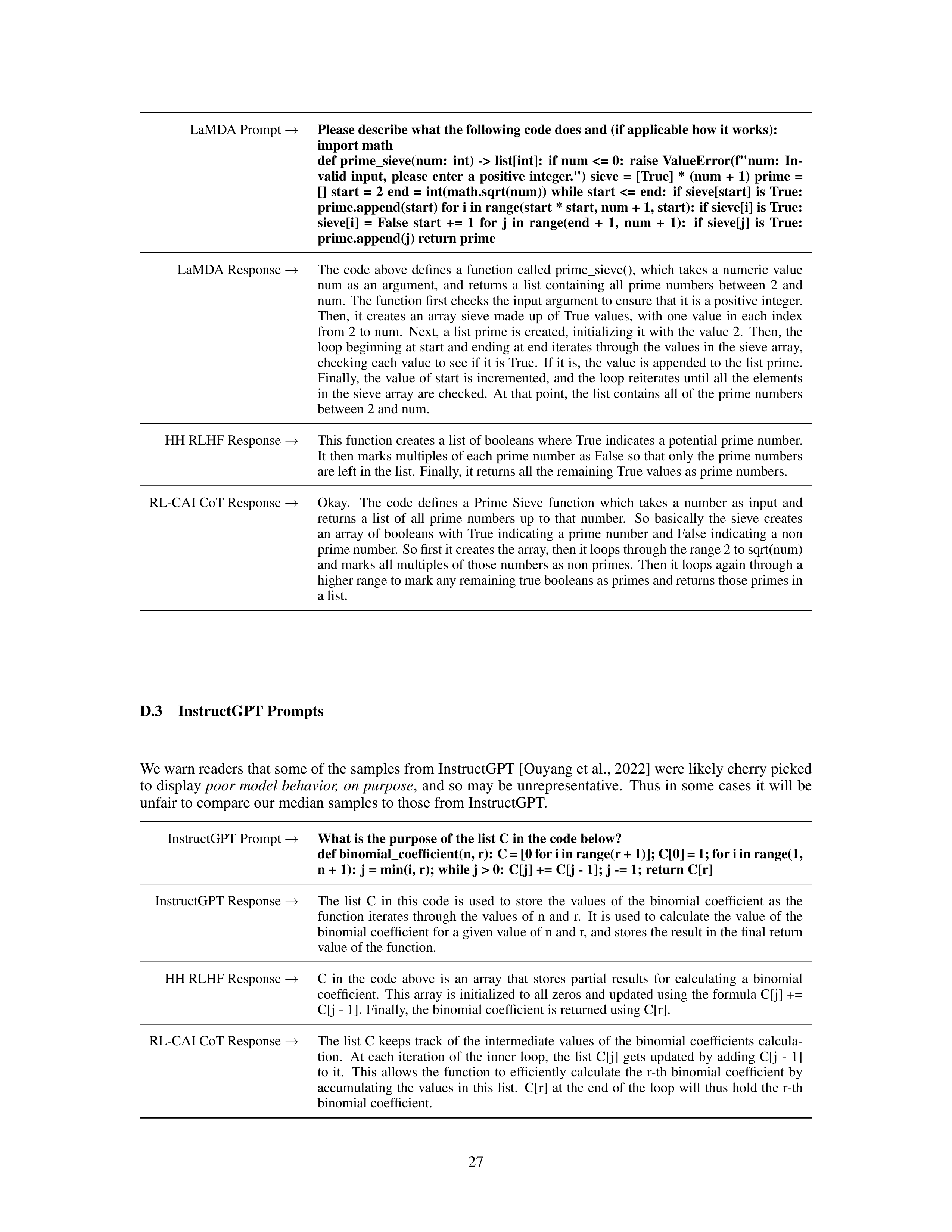 Constitutional AI Research Paper by Anthropic — page 27