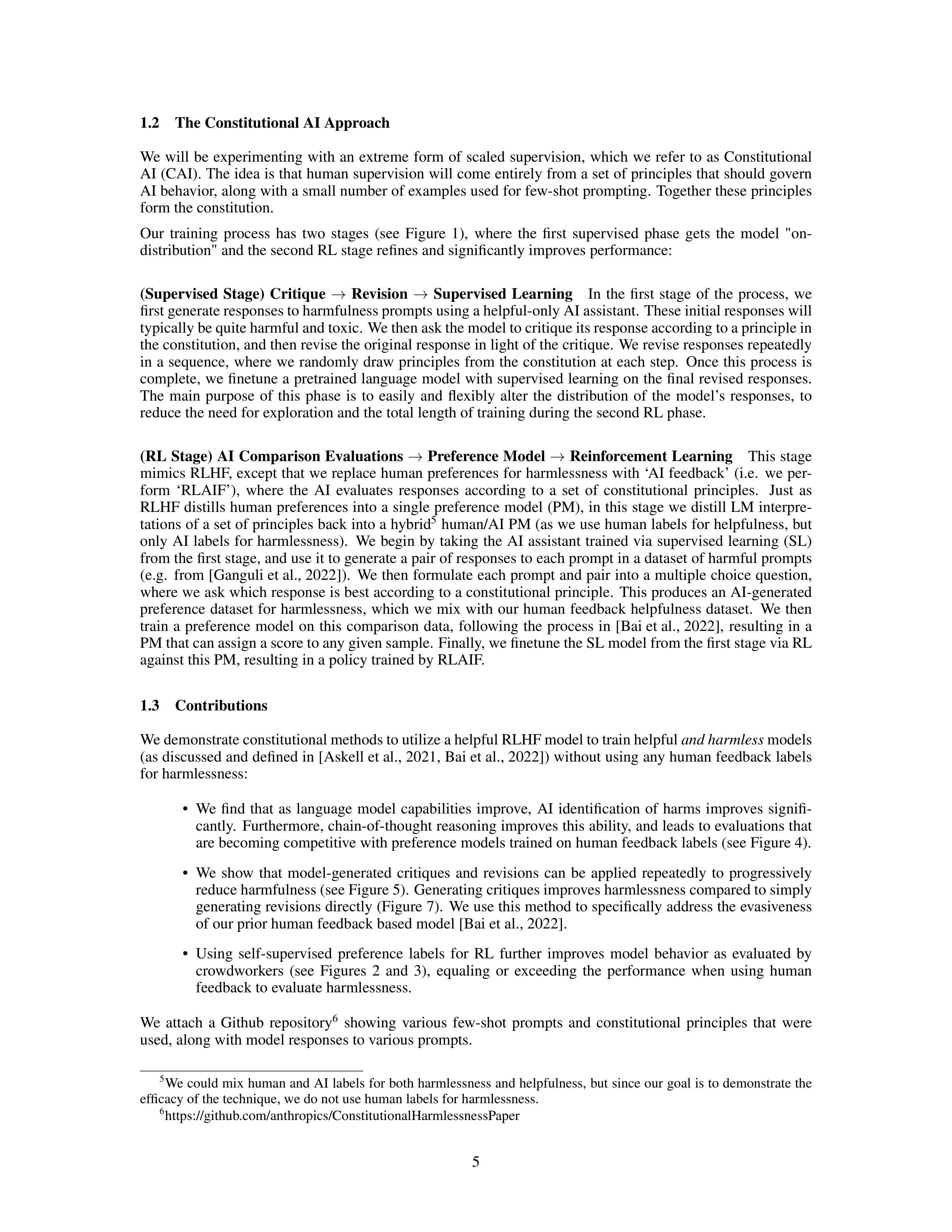 Constitutional AI Research Paper by Anthropic — page 5