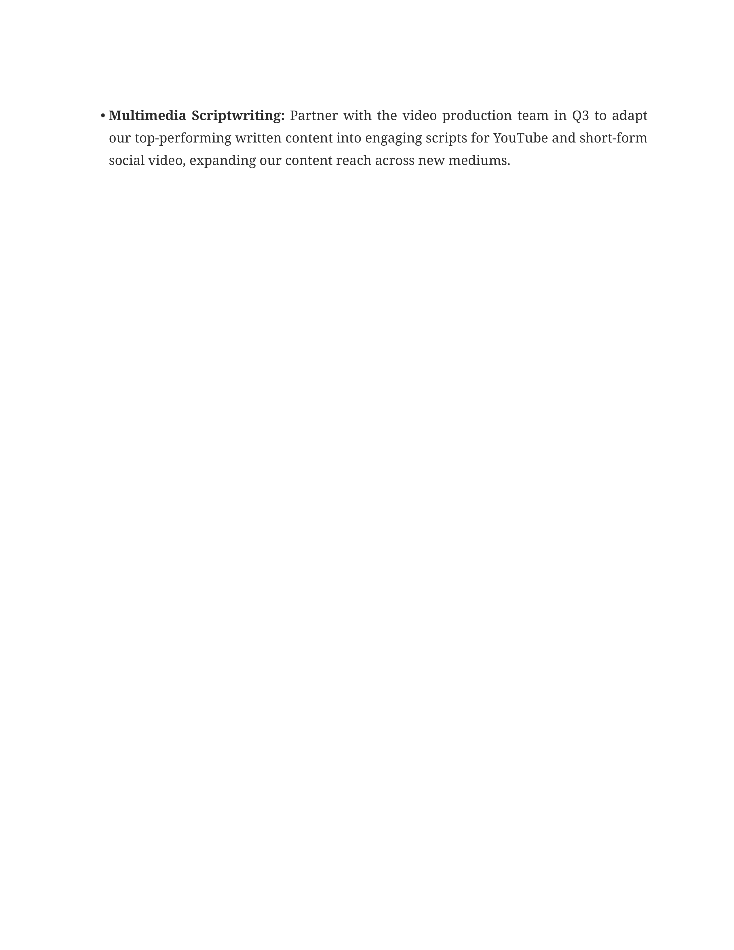 Content Writer Self Performance Review — page 3
