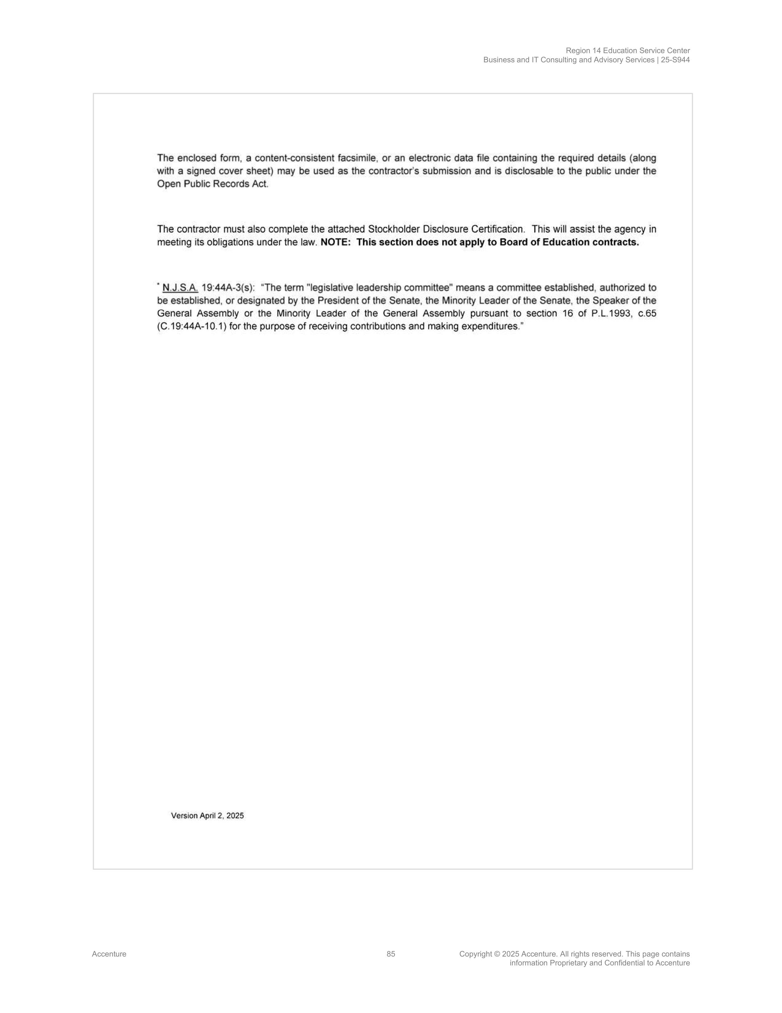 Contract Accenture Redacted — page 103