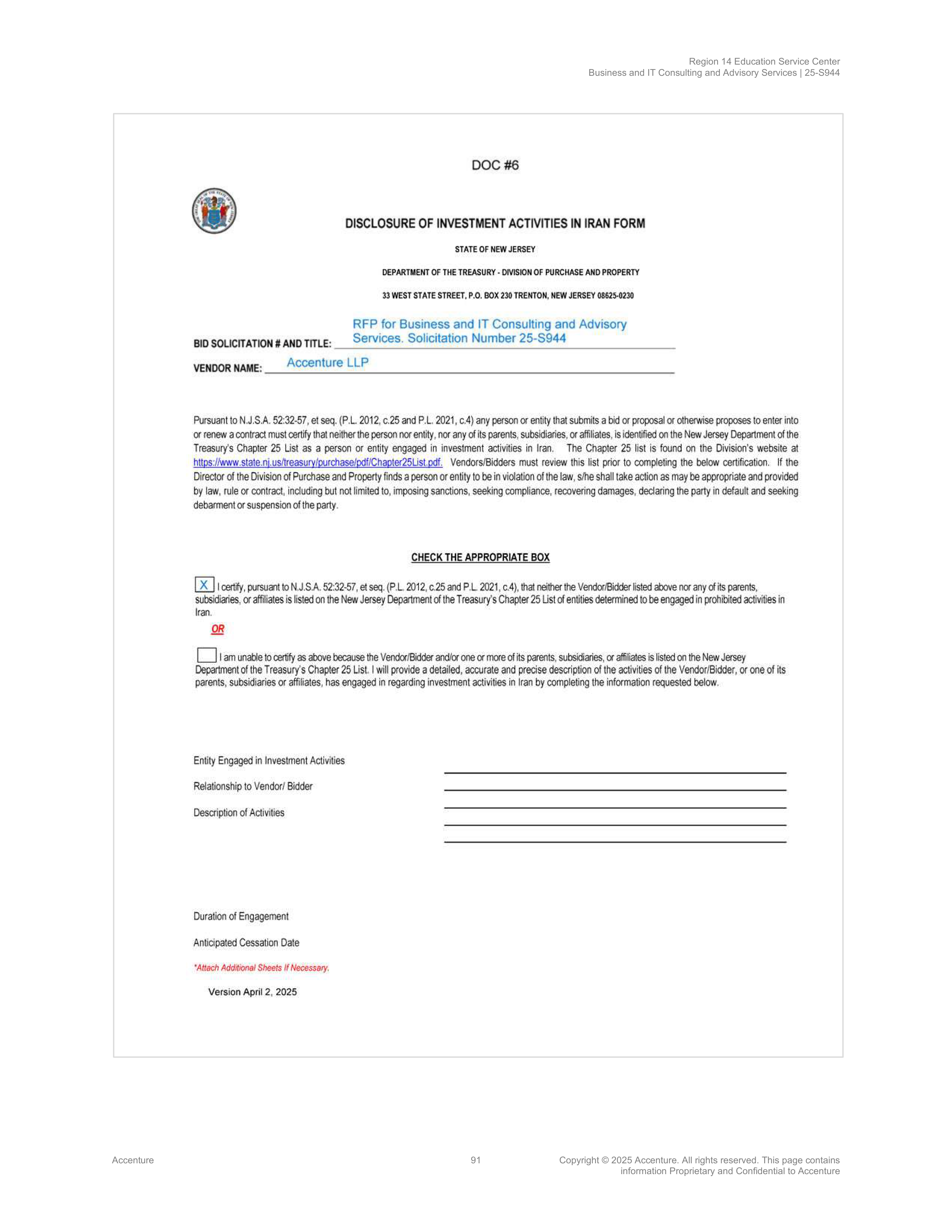 Contract Accenture Redacted — page 109