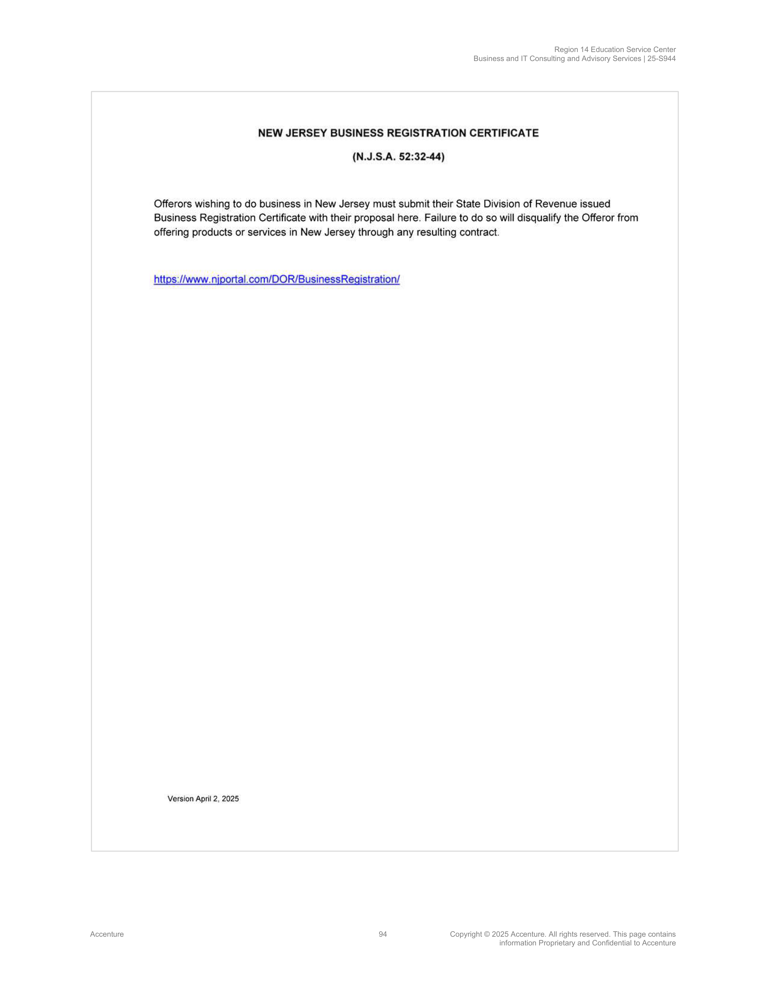 Contract Accenture Redacted — page 112