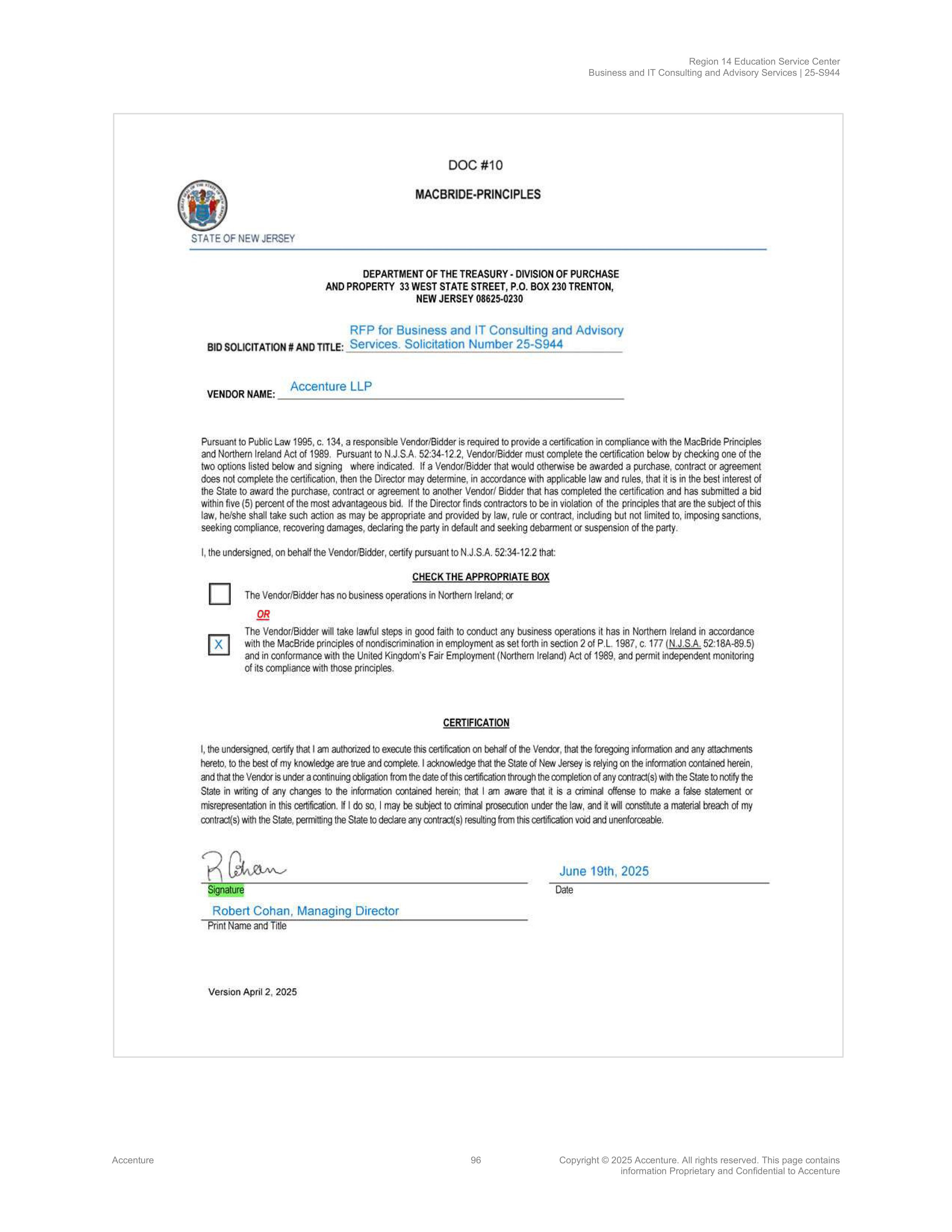 Contract Accenture Redacted — page 114