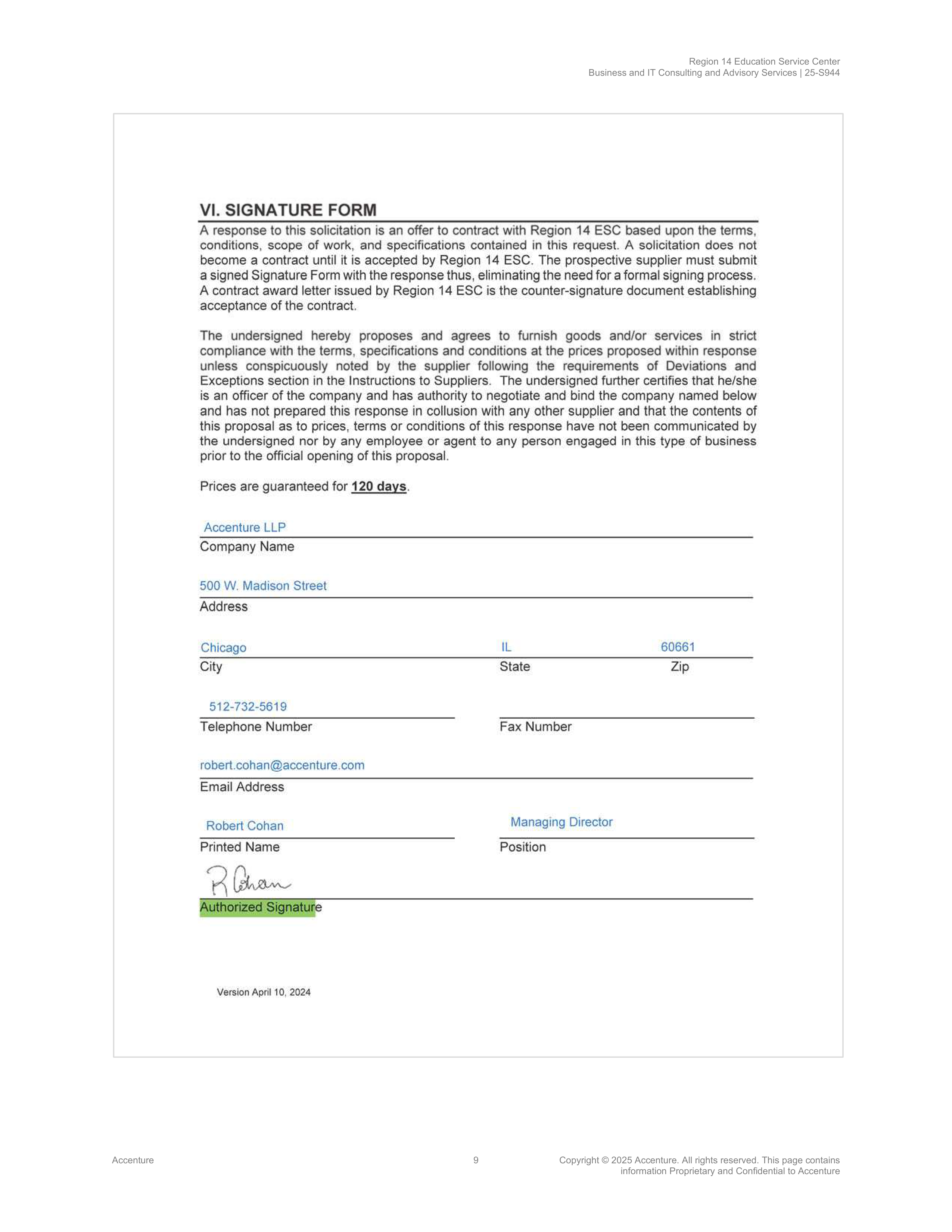 Contract Accenture Redacted — page 14