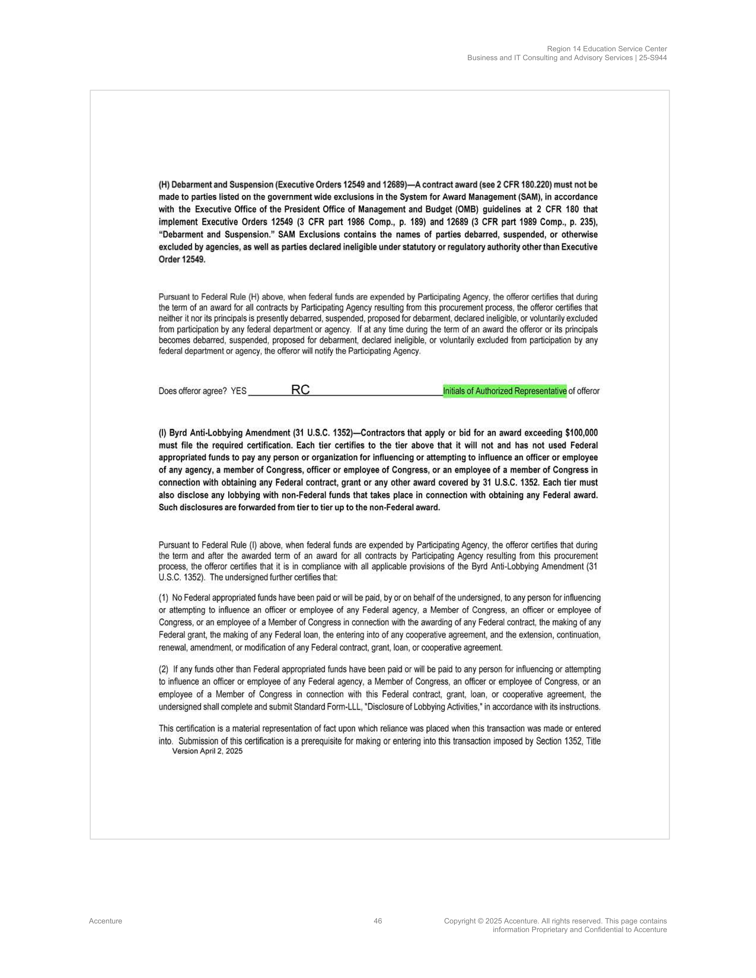 Contract Accenture Redacted — page 64