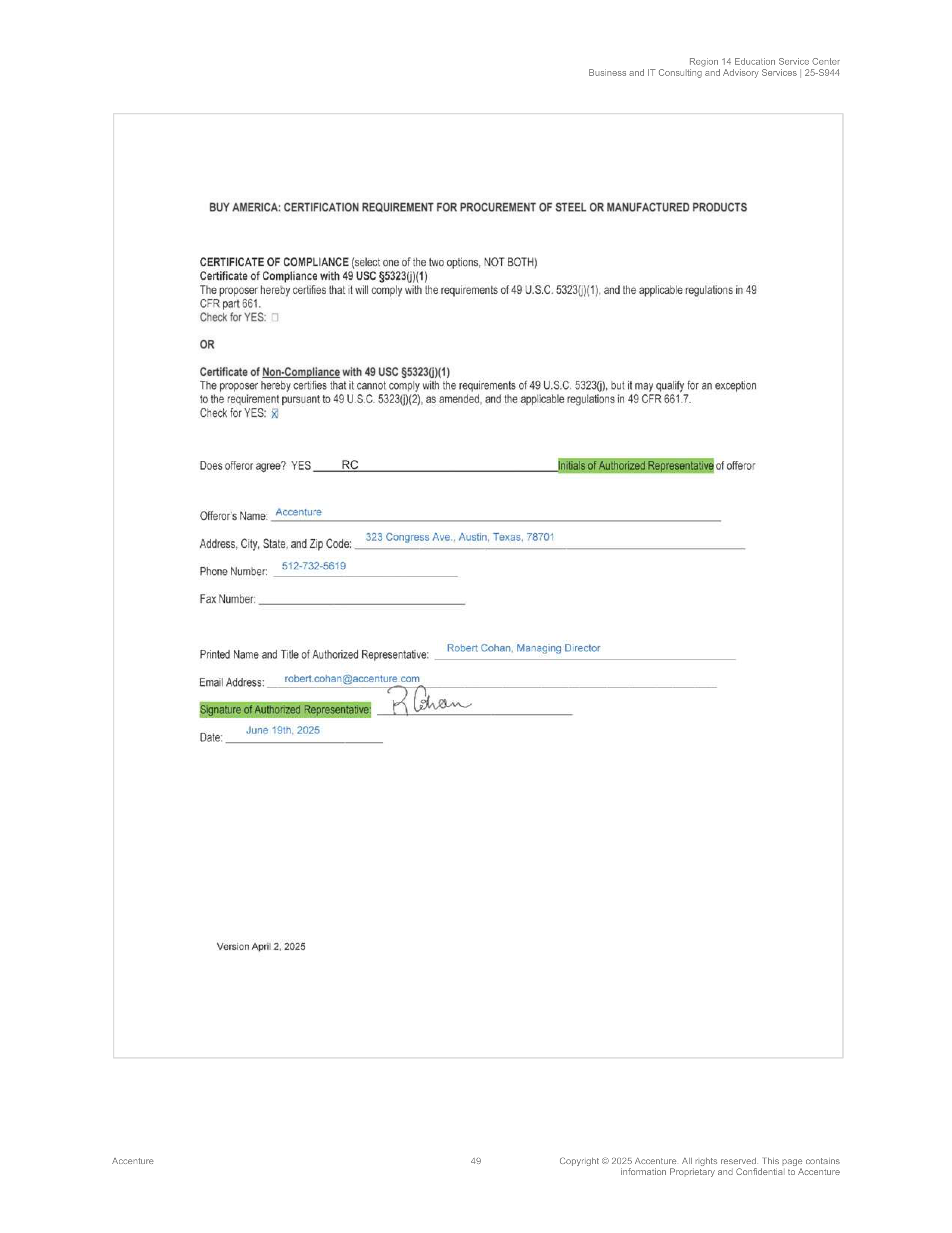 Contract Accenture Redacted — page 67