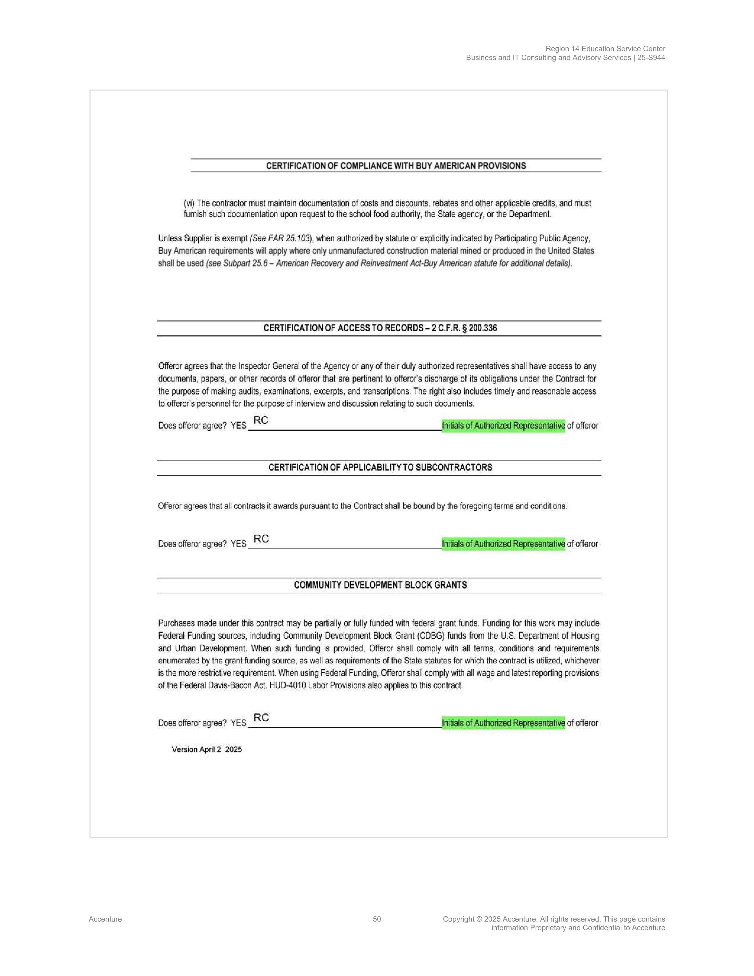 Contract Accenture Redacted — page 68