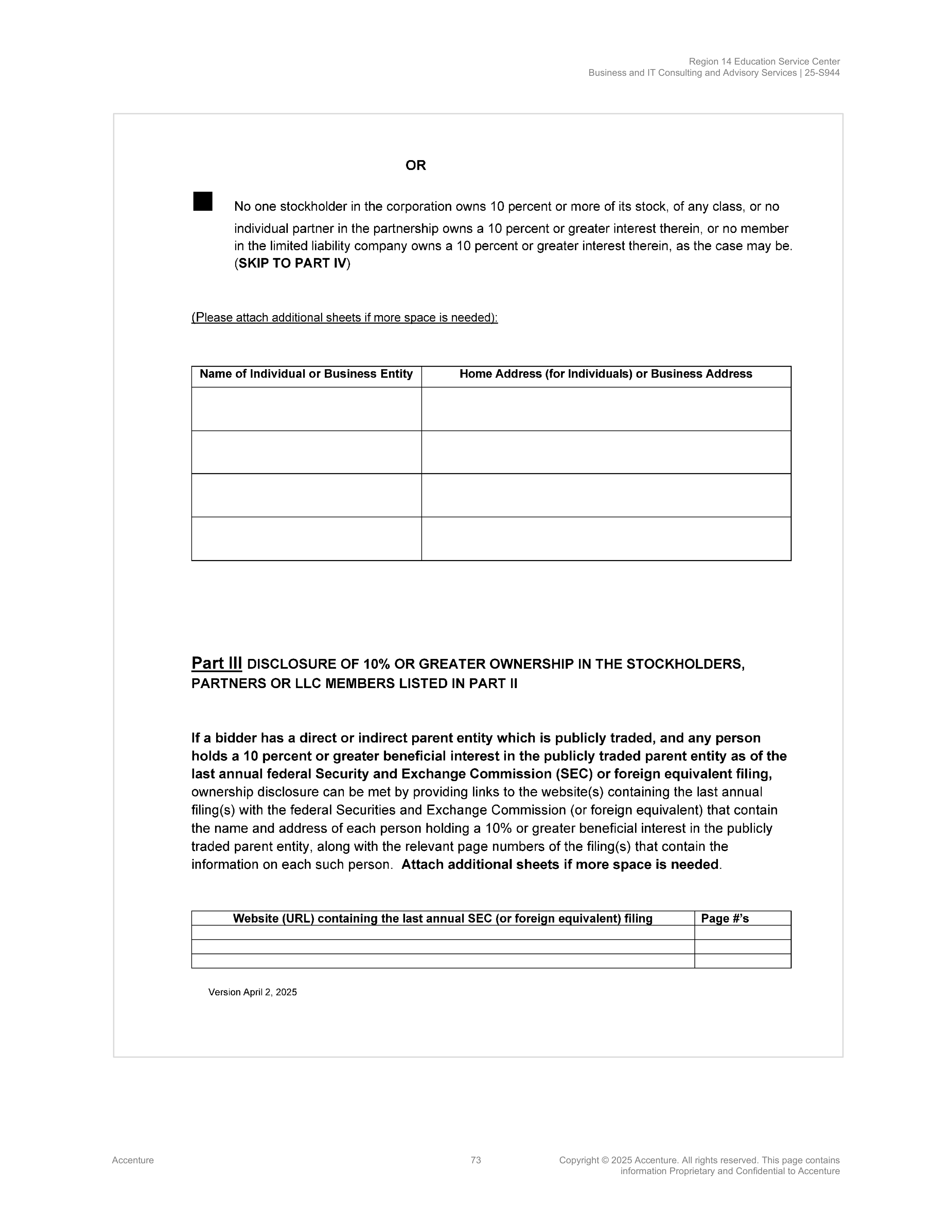 Contract Accenture Redacted — page 91