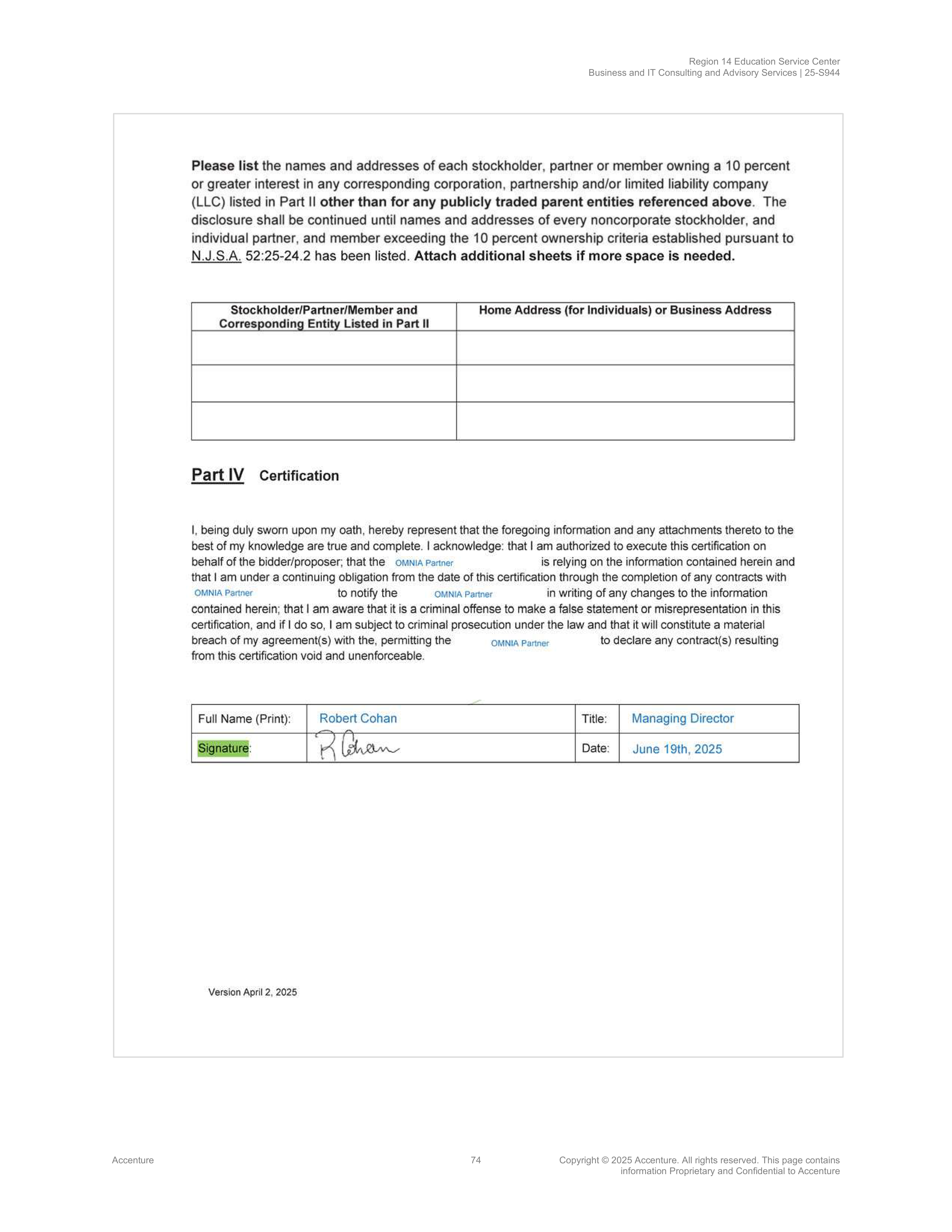Contract Accenture Redacted — page 92