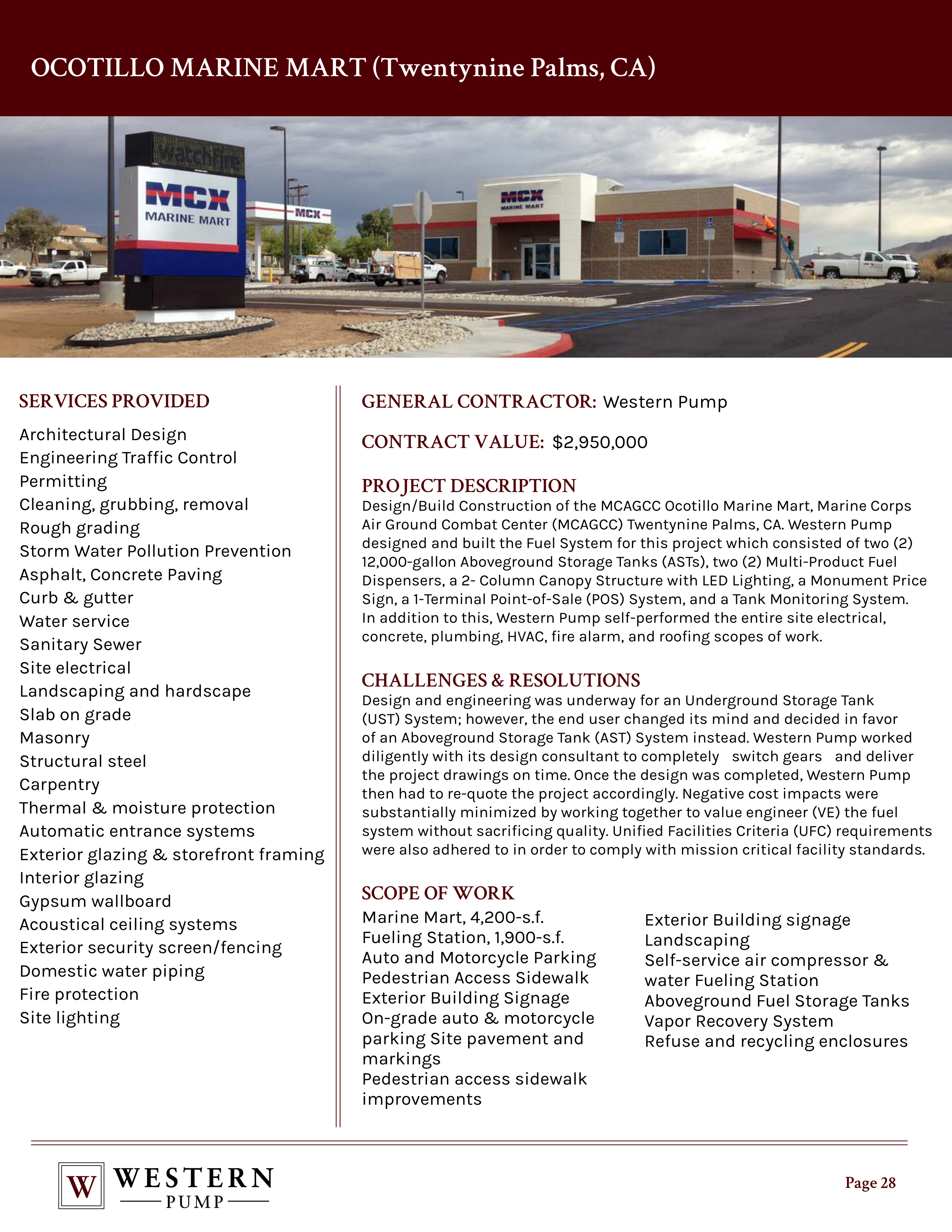 Contractor Statement of Qualification — page 28