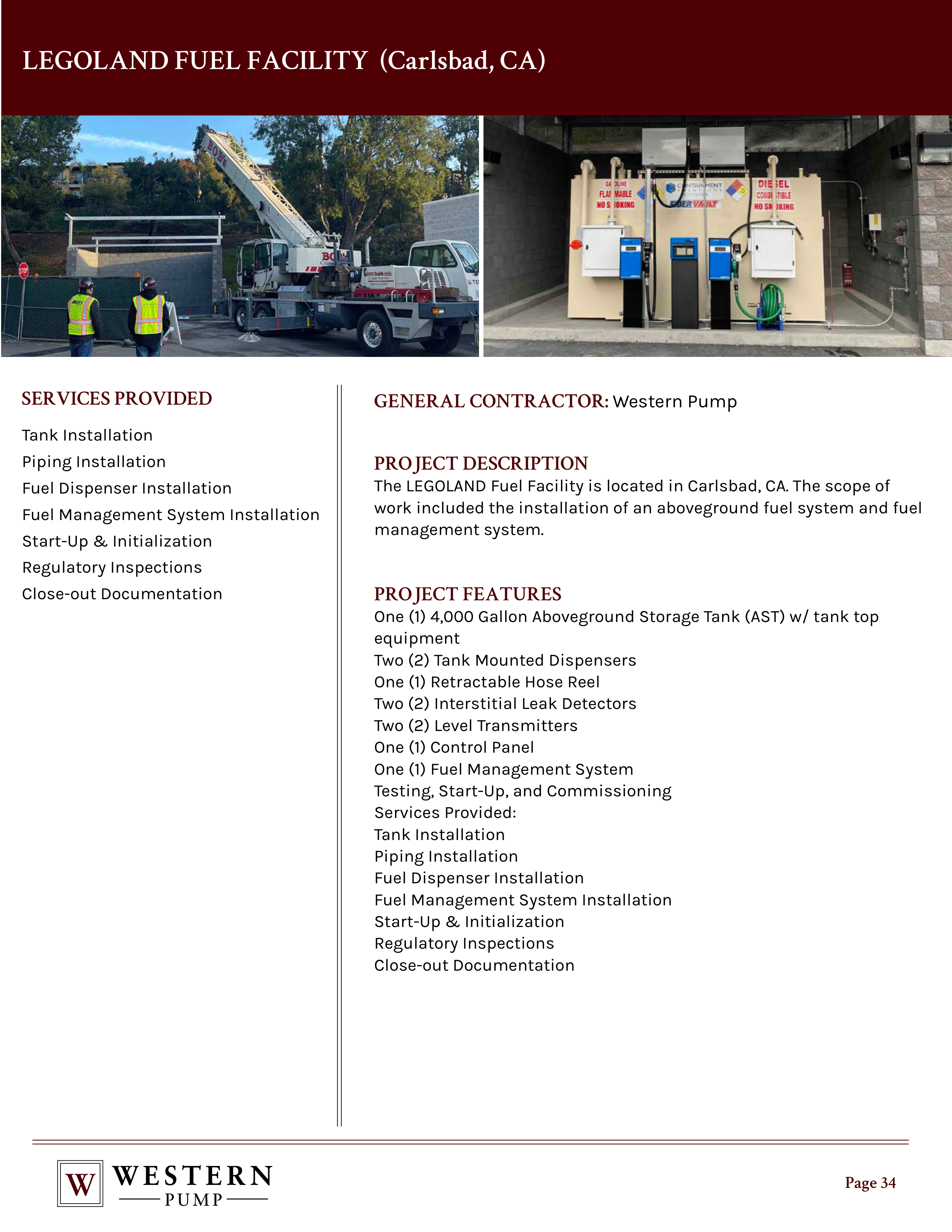 Contractor Statement of Qualification — page 34
