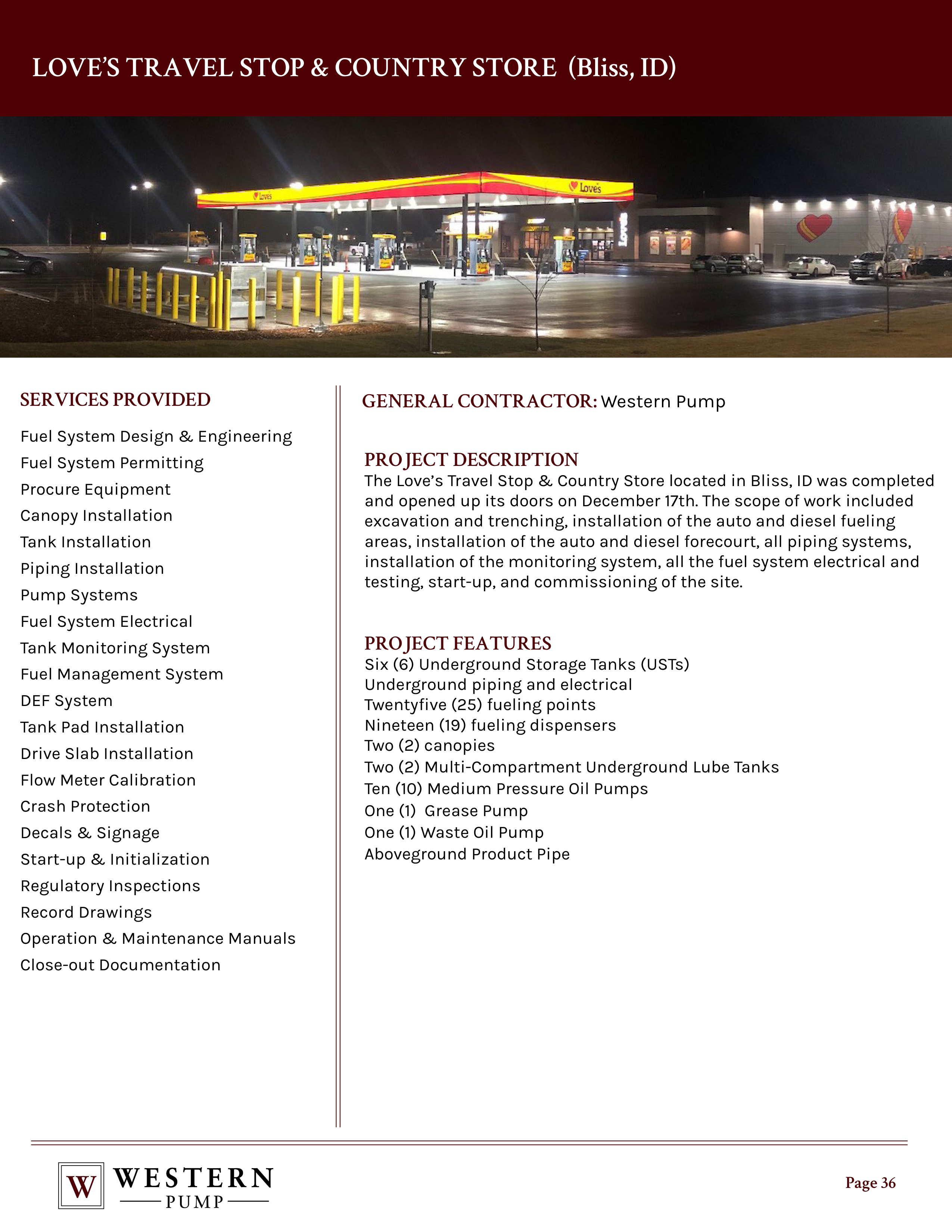 Contractor Statement of Qualification — page 36