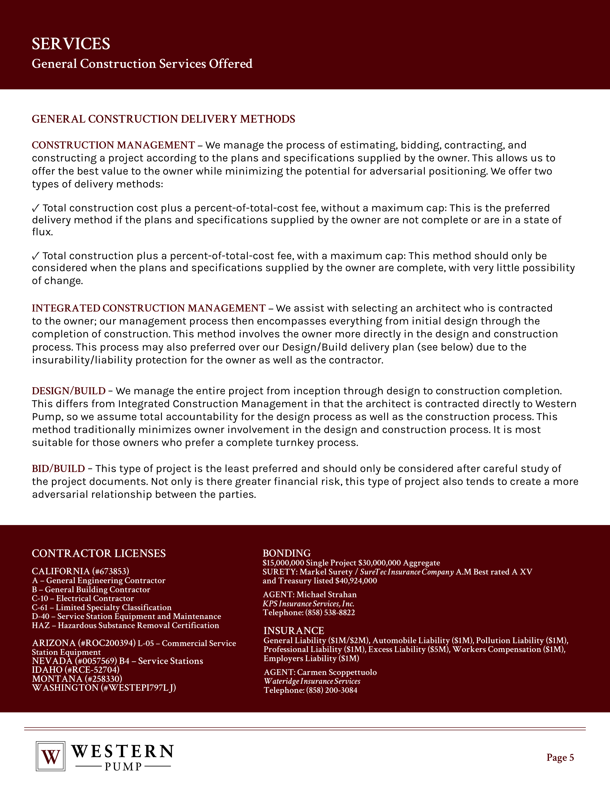 Contractor Statement of Qualification — page 5