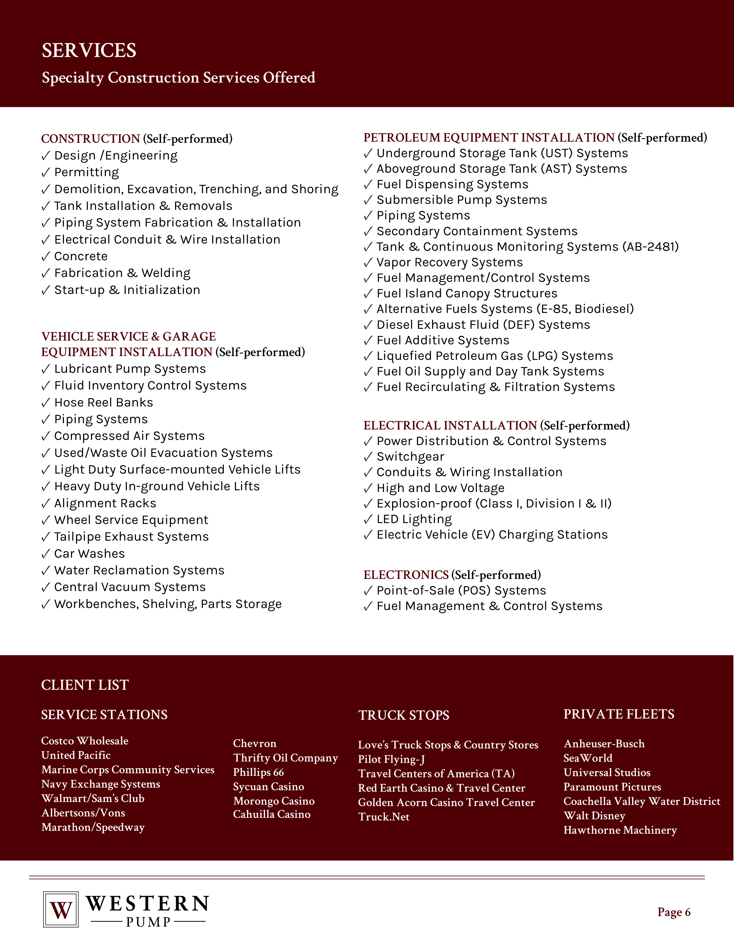 Contractor Statement of Qualification — page 6