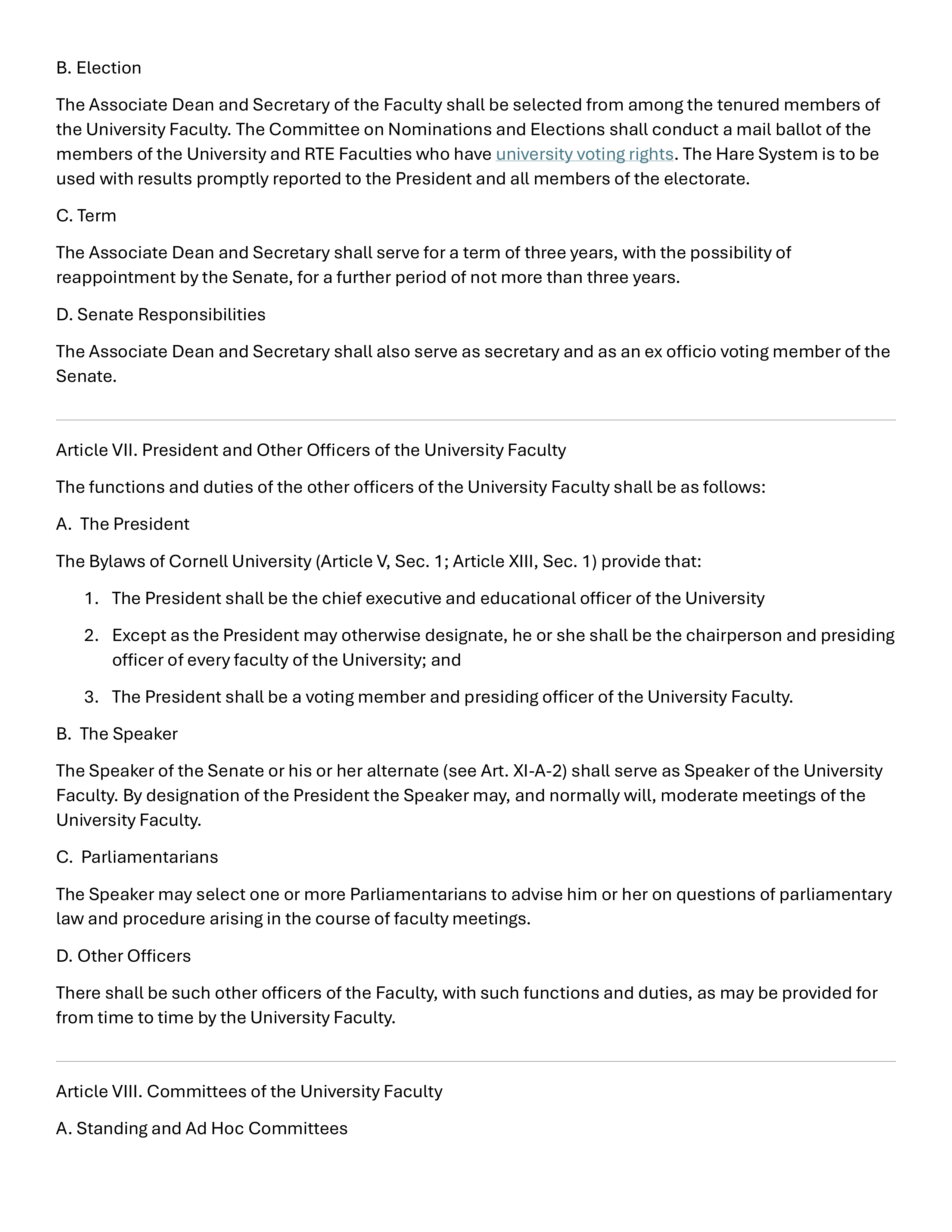 Cornell University Faculty Handbook — page 12