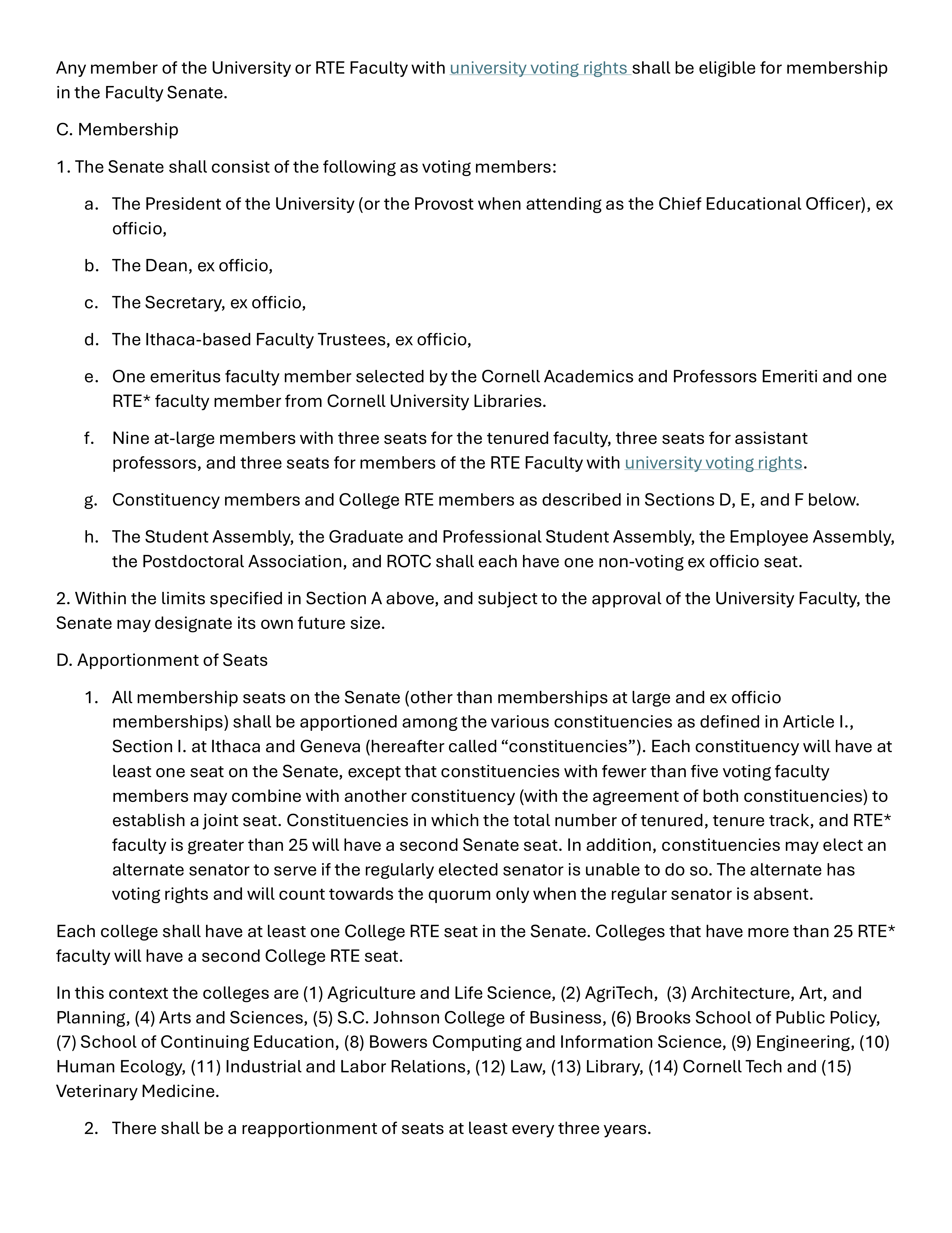 Cornell University Faculty Handbook — page 15