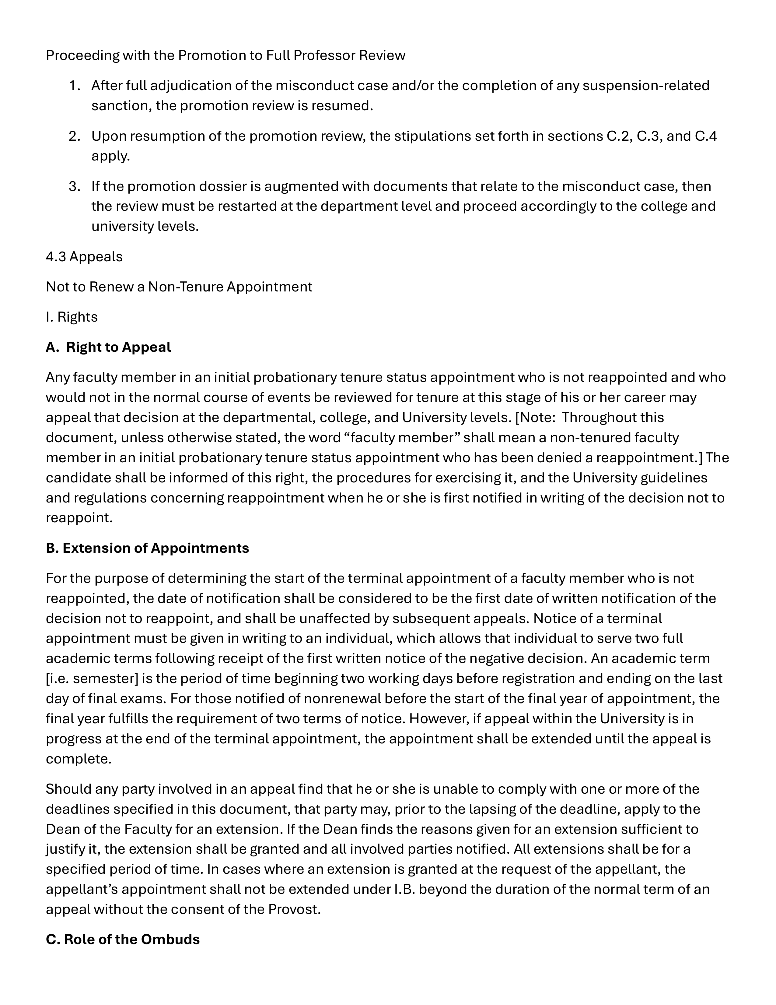 Cornell University Faculty Handbook — page 37
