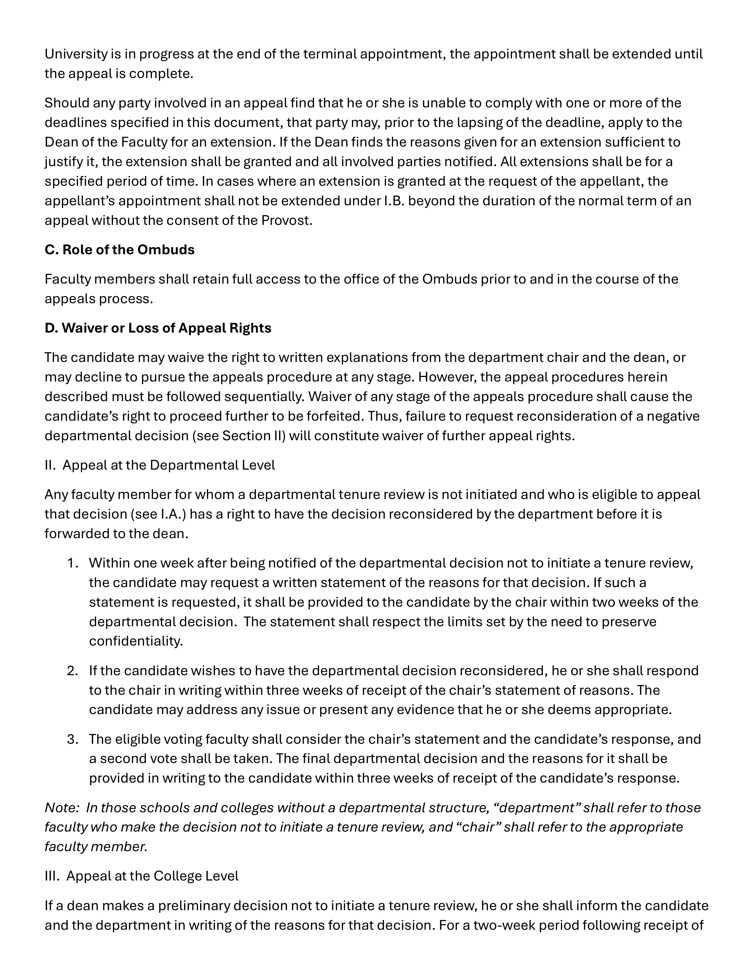 Cornell University Faculty Handbook — page 40