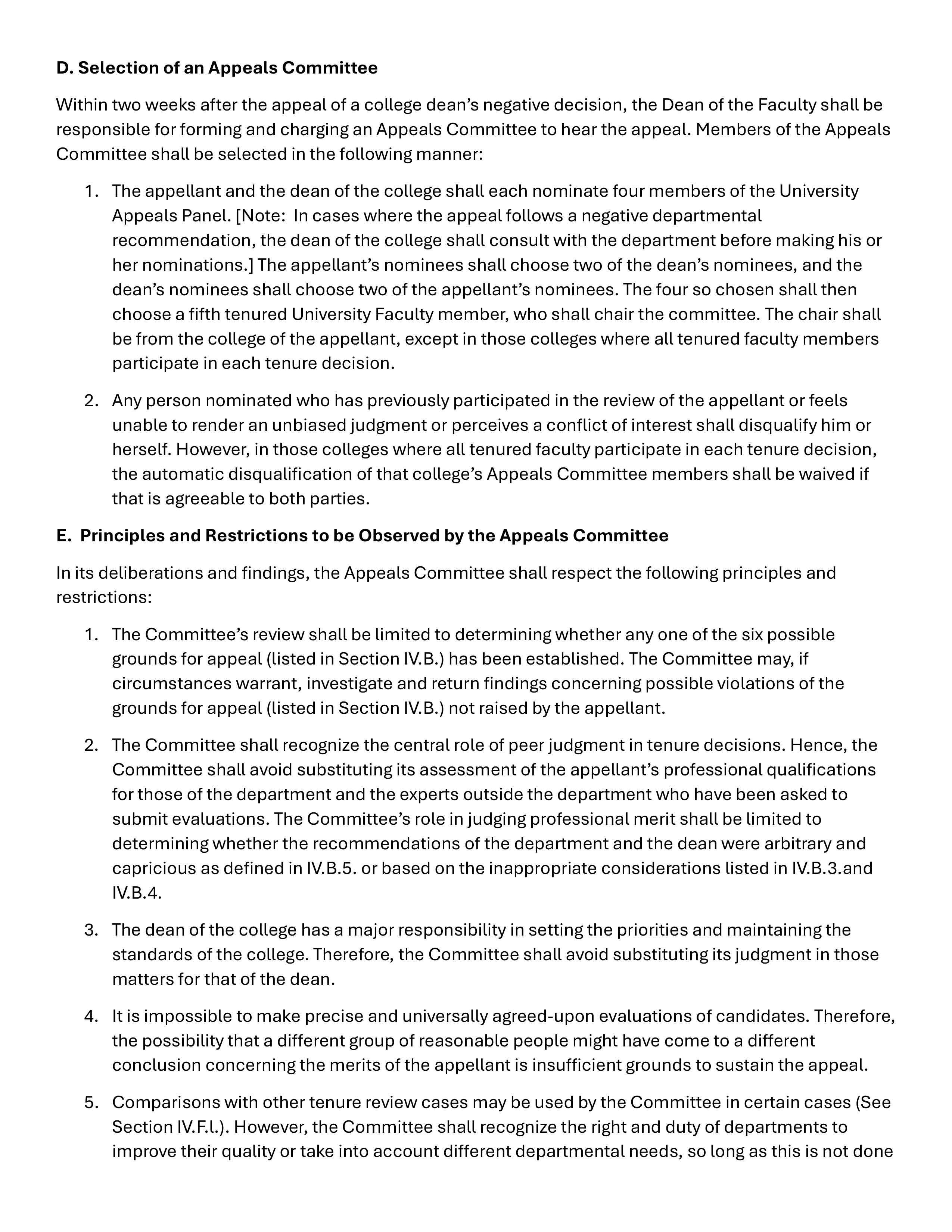 Cornell University Faculty Handbook — page 46