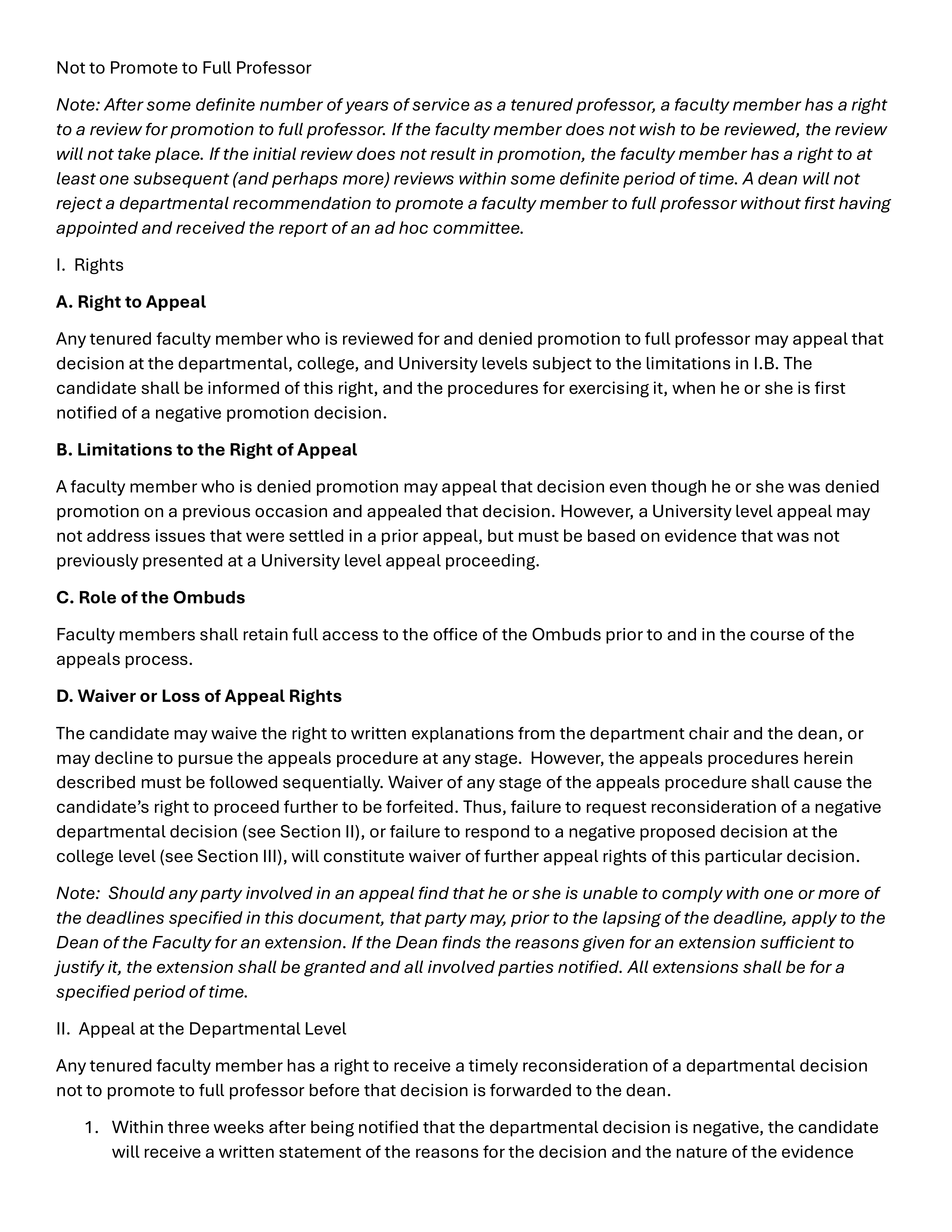 Cornell University Faculty Handbook — page 49