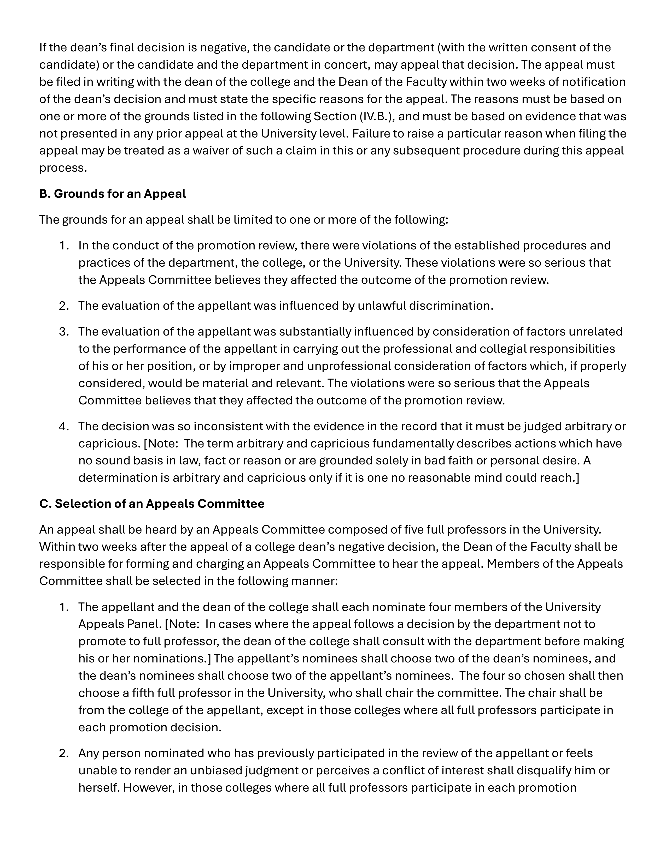 Cornell University Faculty Handbook — page 51