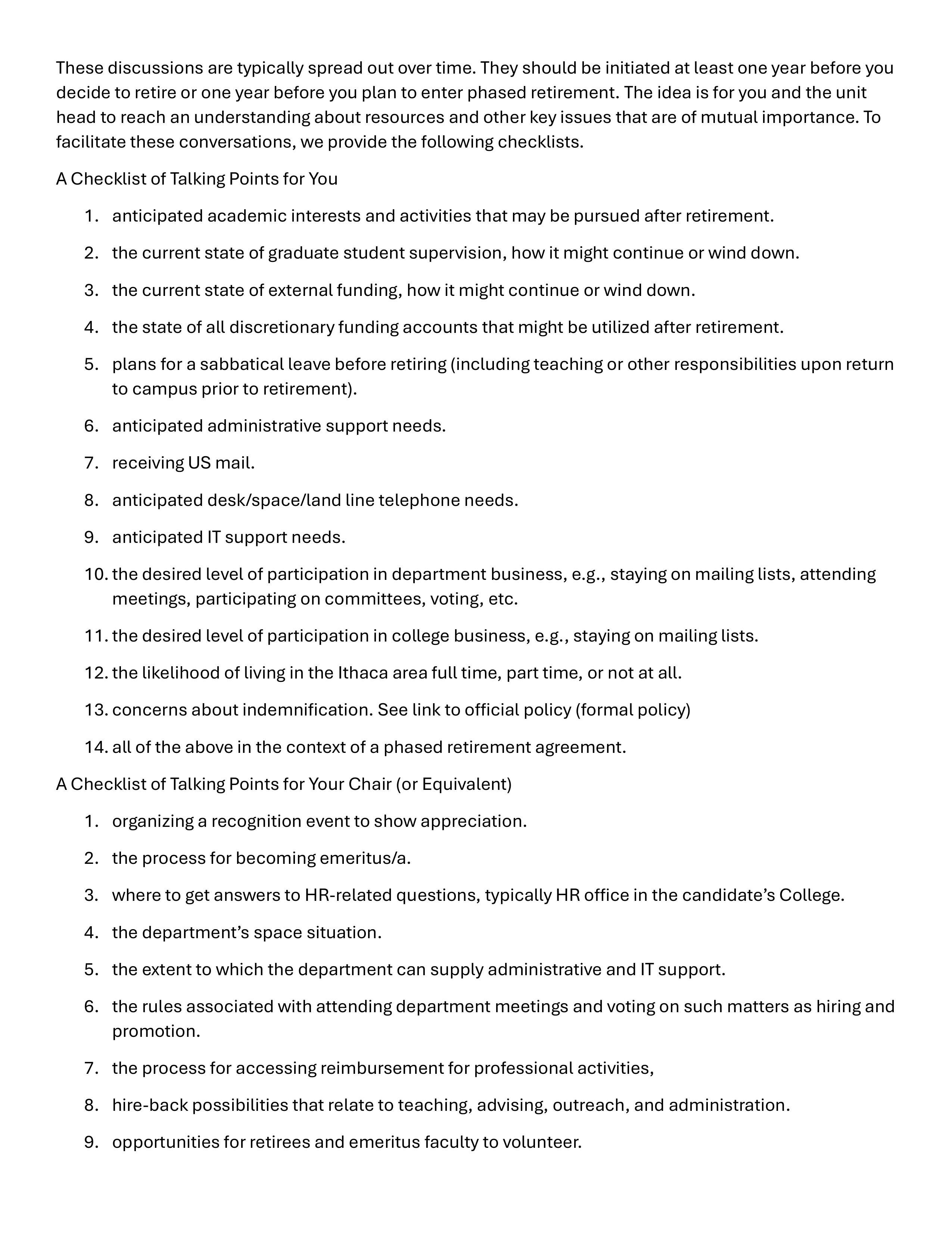 Cornell University Faculty Handbook — page 55
