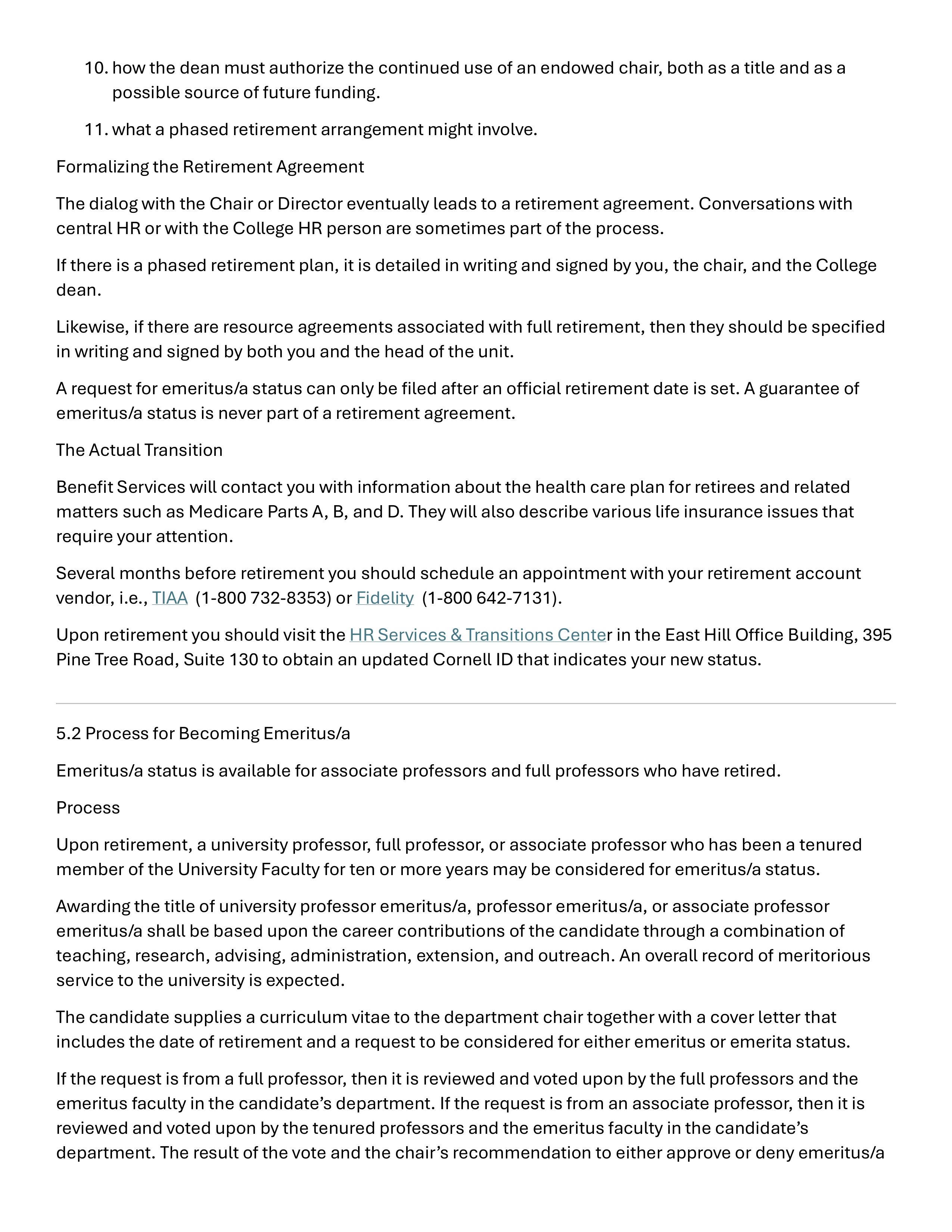Cornell University Faculty Handbook — page 56