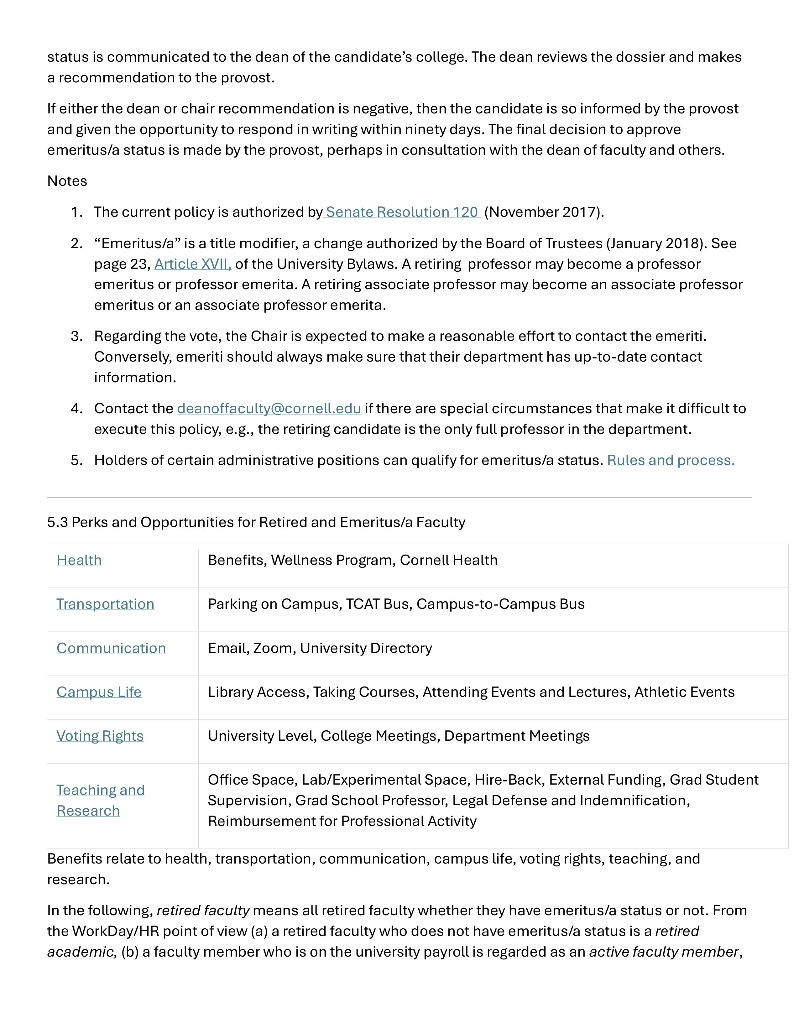 Cornell University Faculty Handbook — page 57