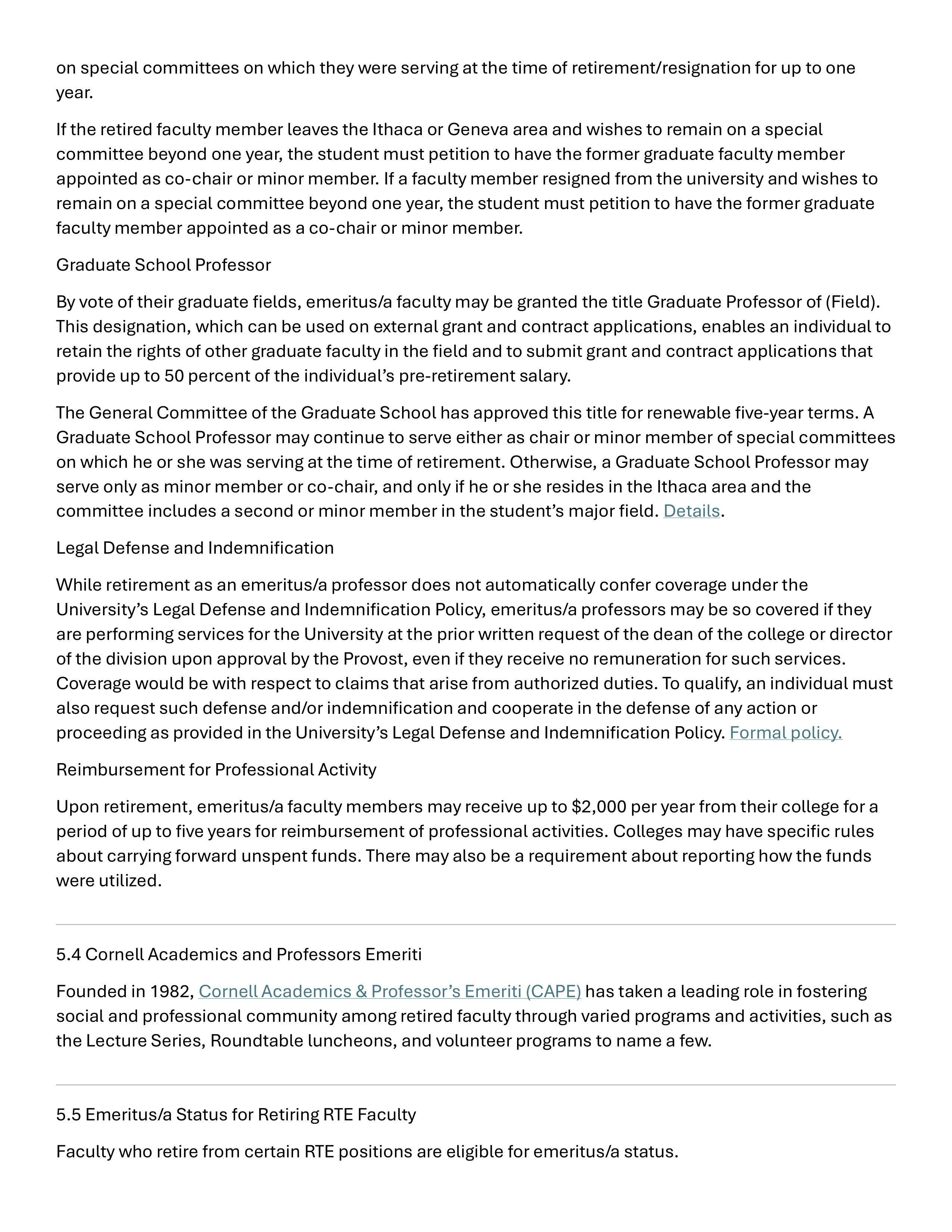 Cornell University Faculty Handbook — page 61