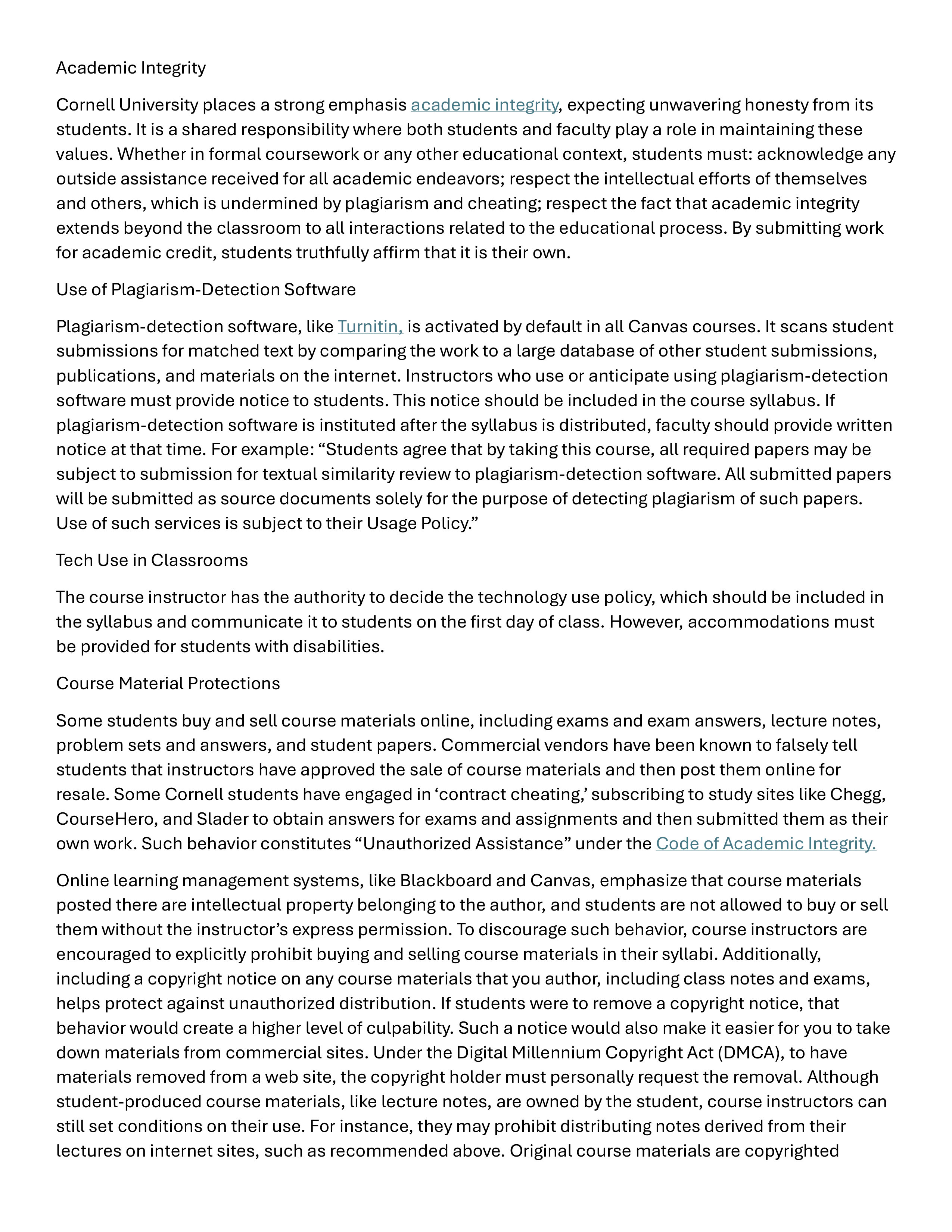 Cornell University Faculty Handbook — page 66
