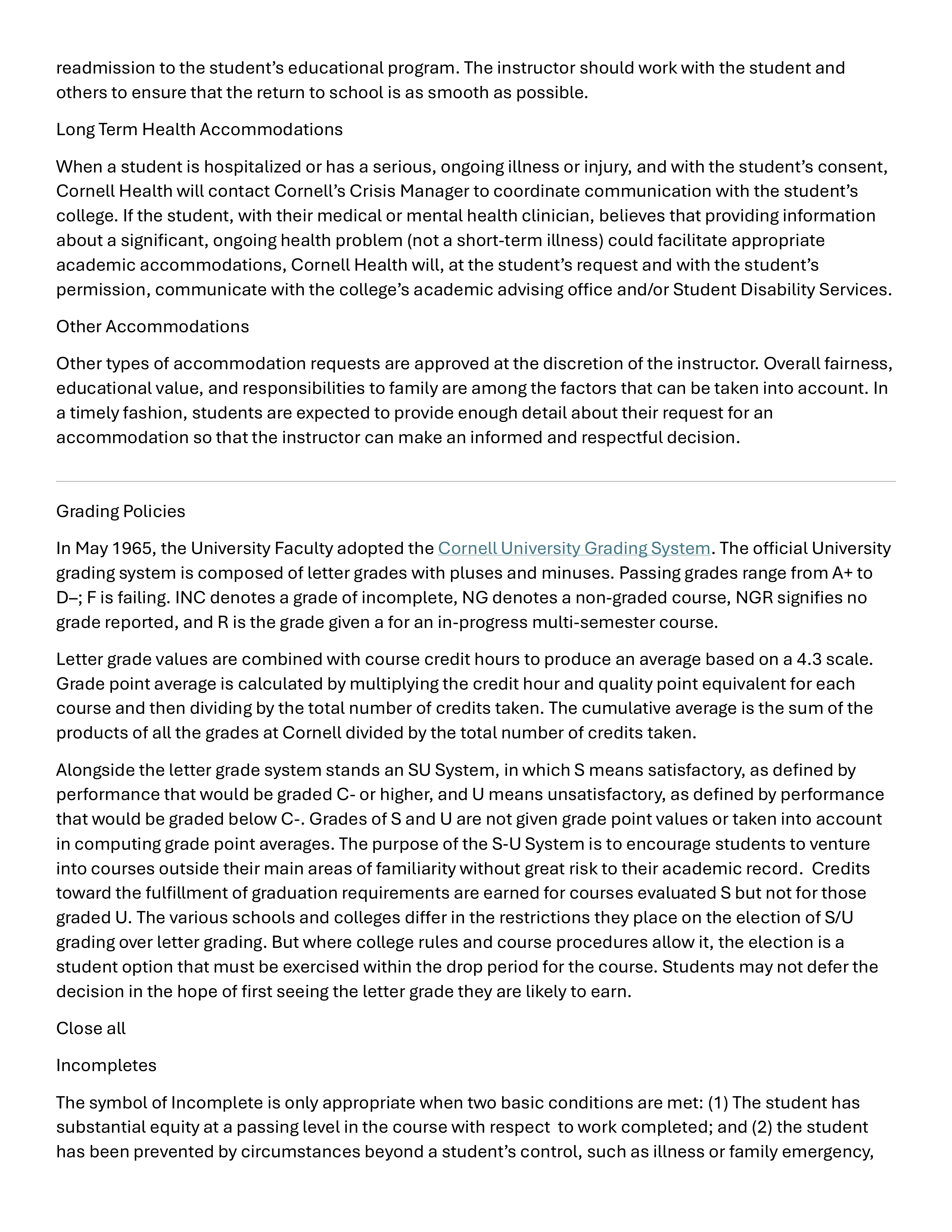 Cornell University Faculty Handbook — page 69