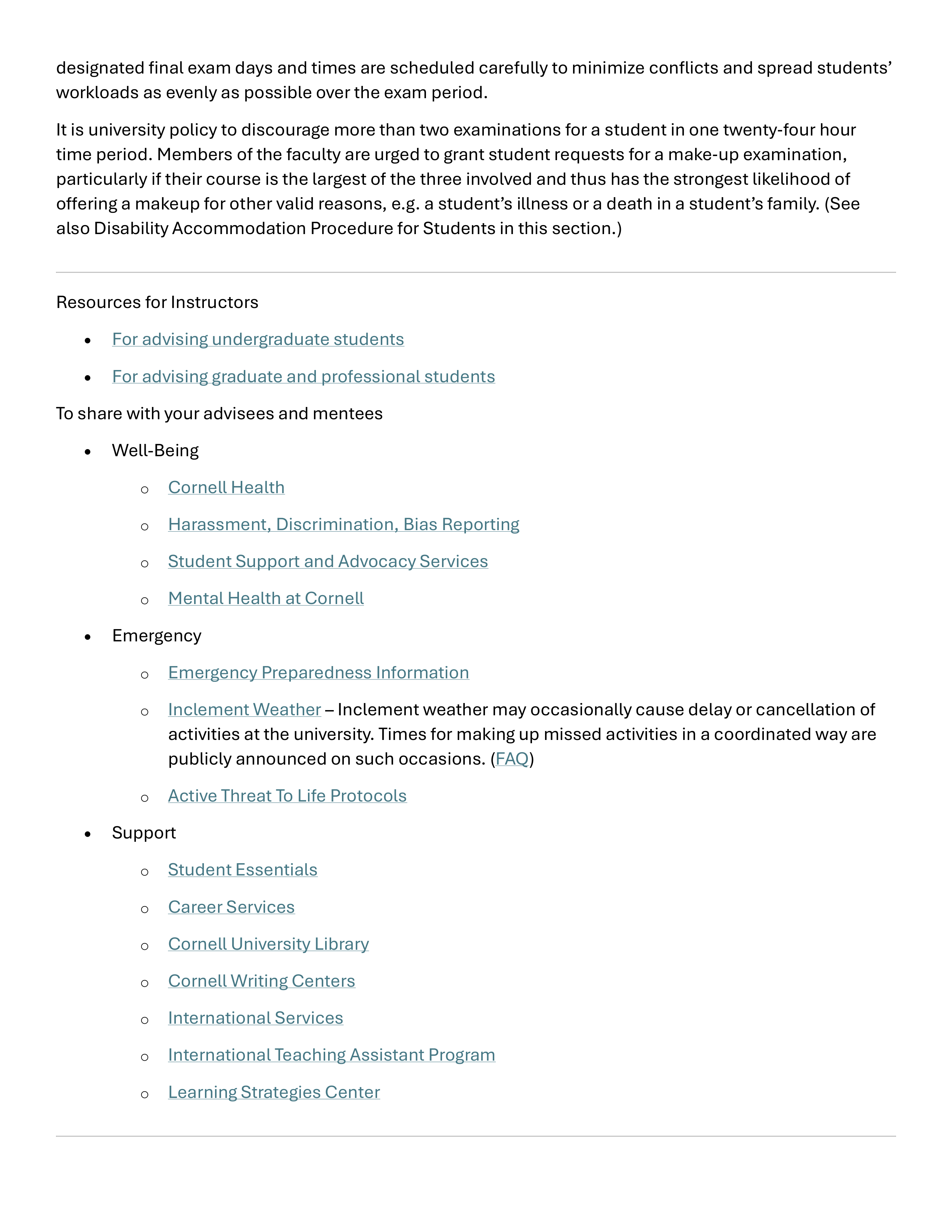 Cornell University Faculty Handbook — page 73