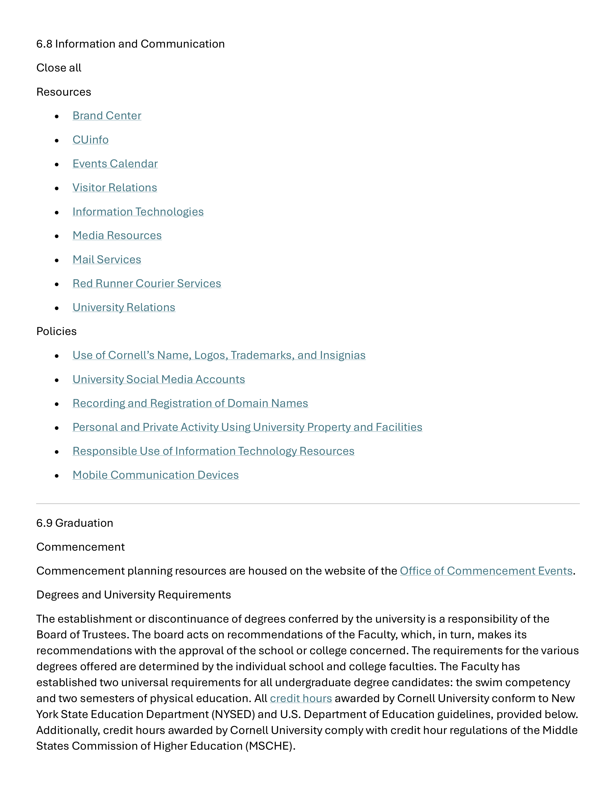 Cornell University Faculty Handbook — page 80