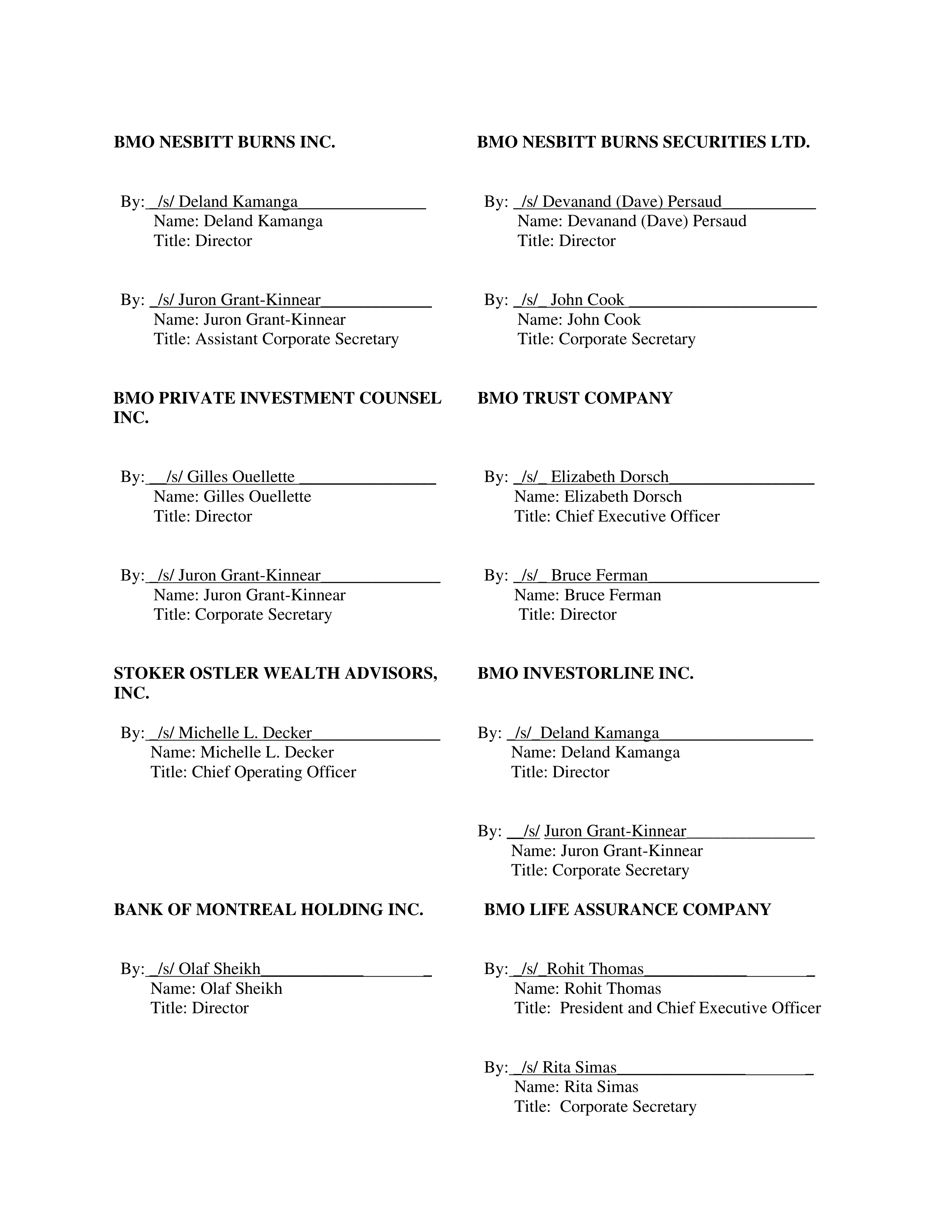 Corporate Power of Attorney — page 4