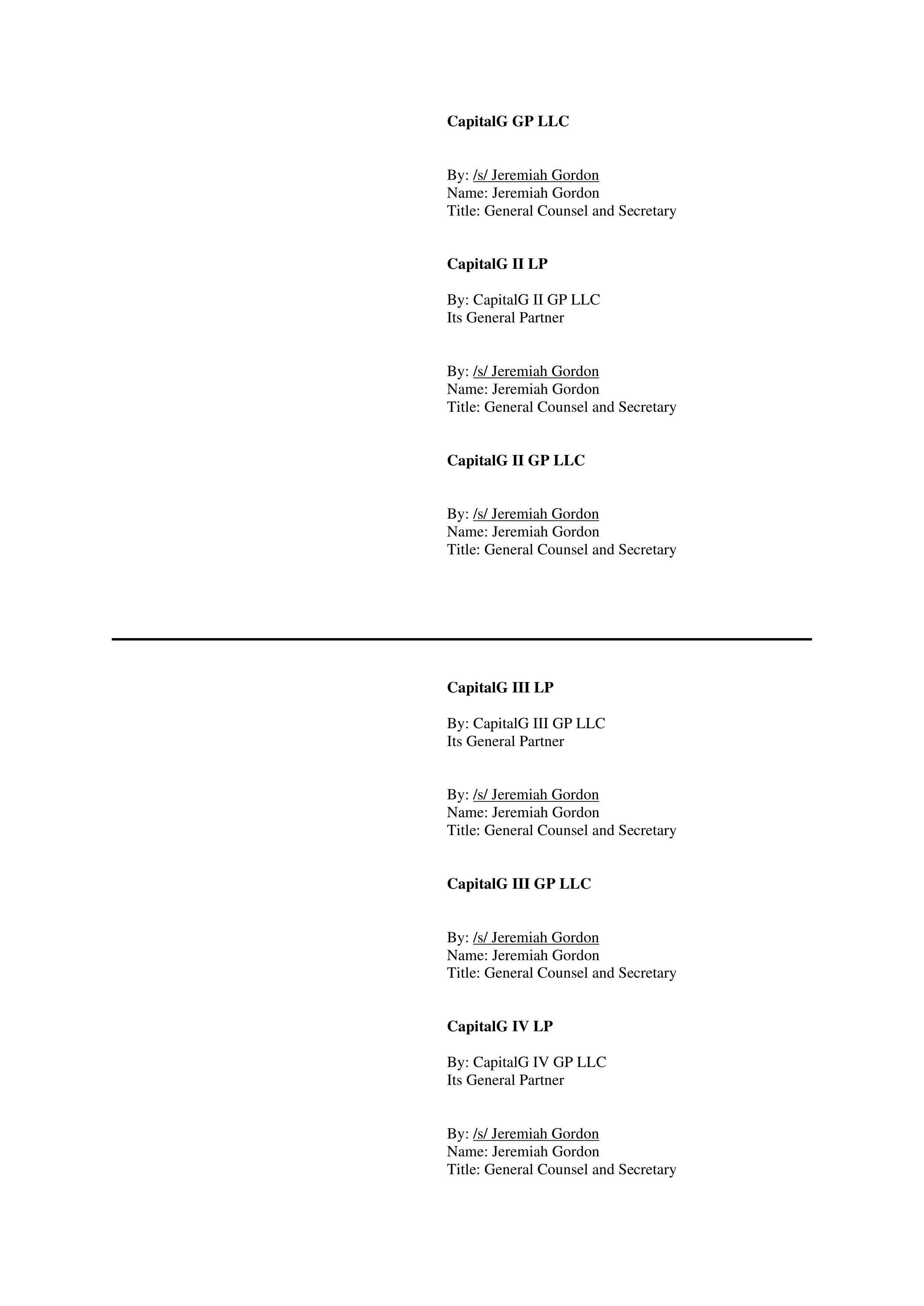 Corporate Securities Power of Attorney — page 2
