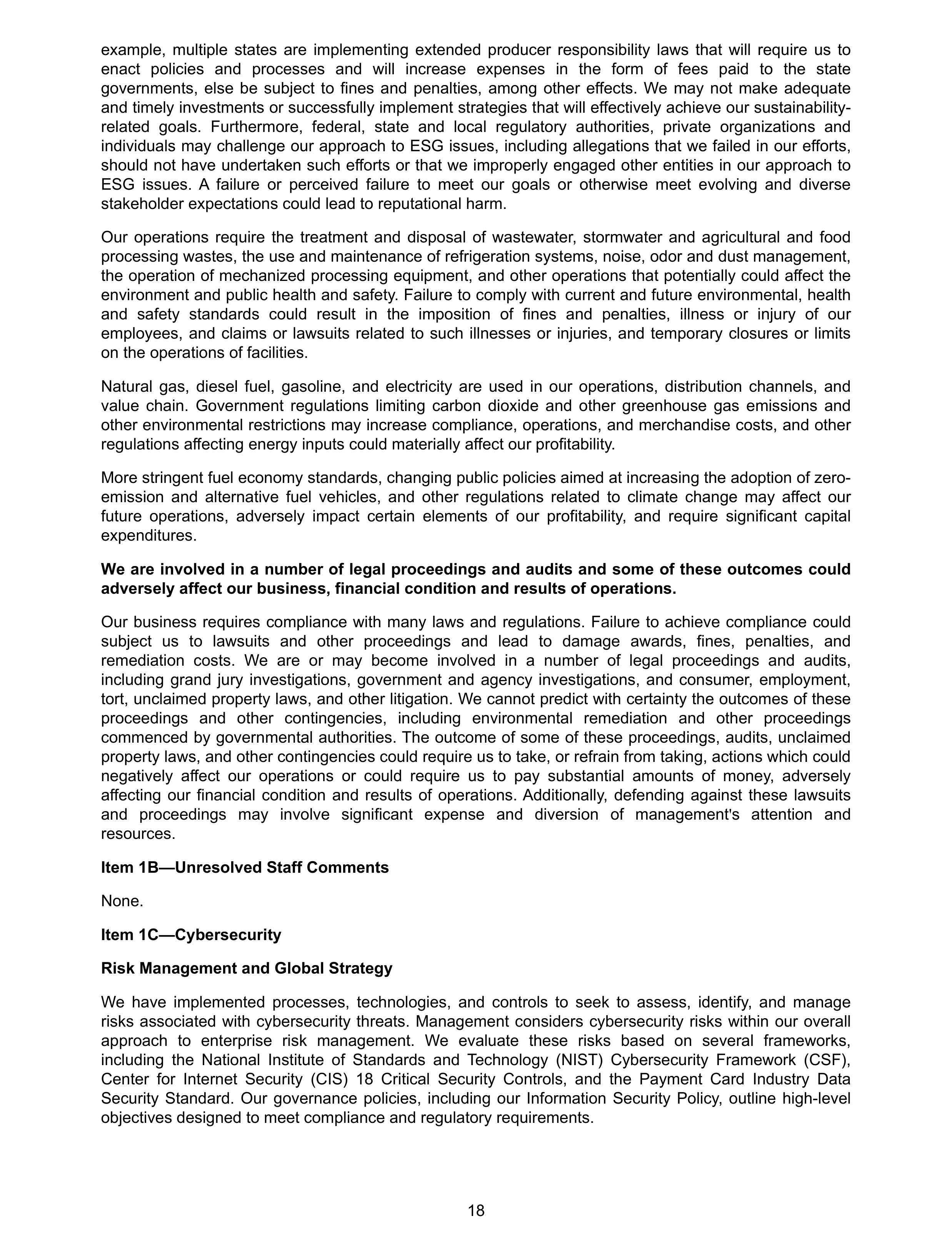 Costco Annual Report — page 24