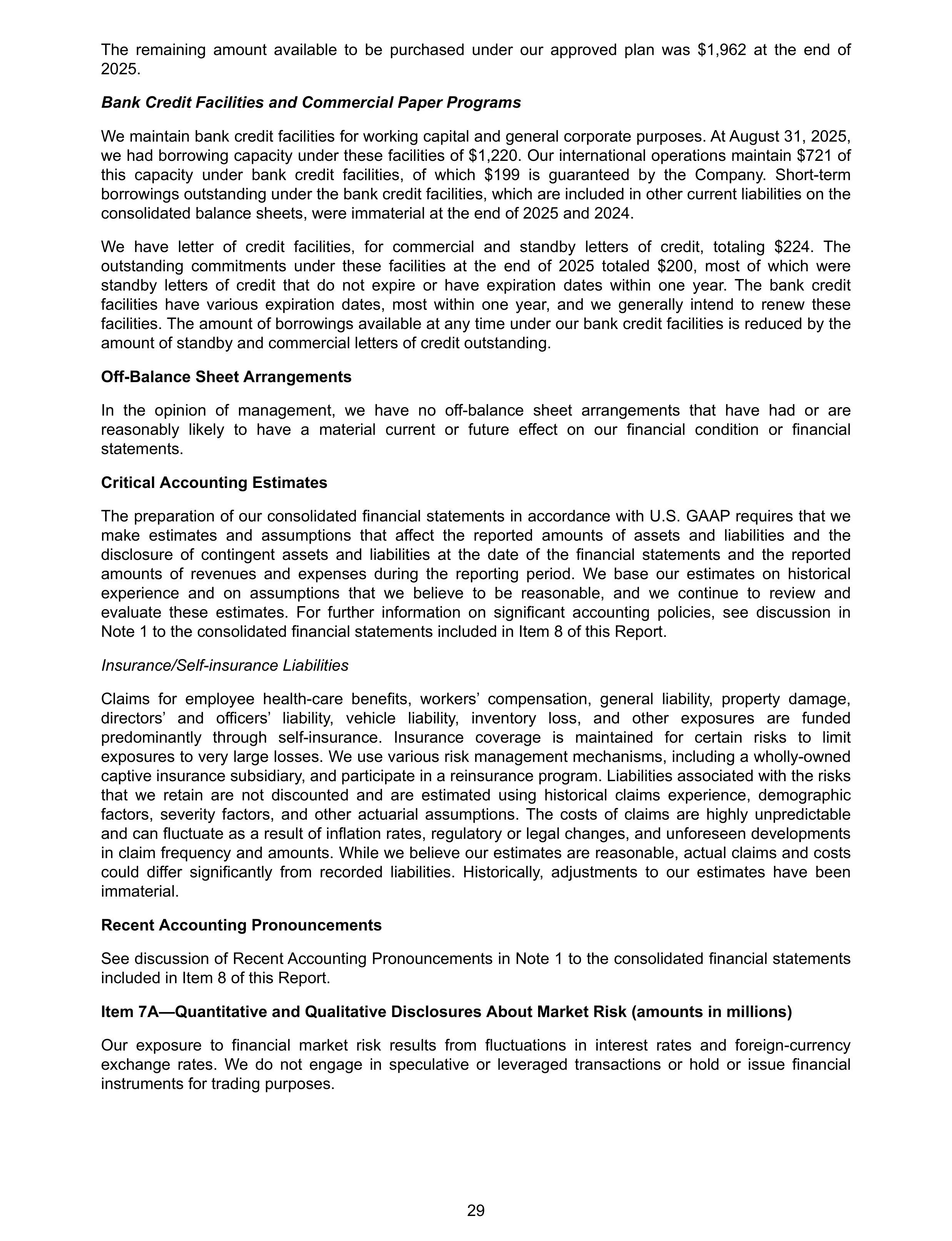 Costco Annual Report — page 35