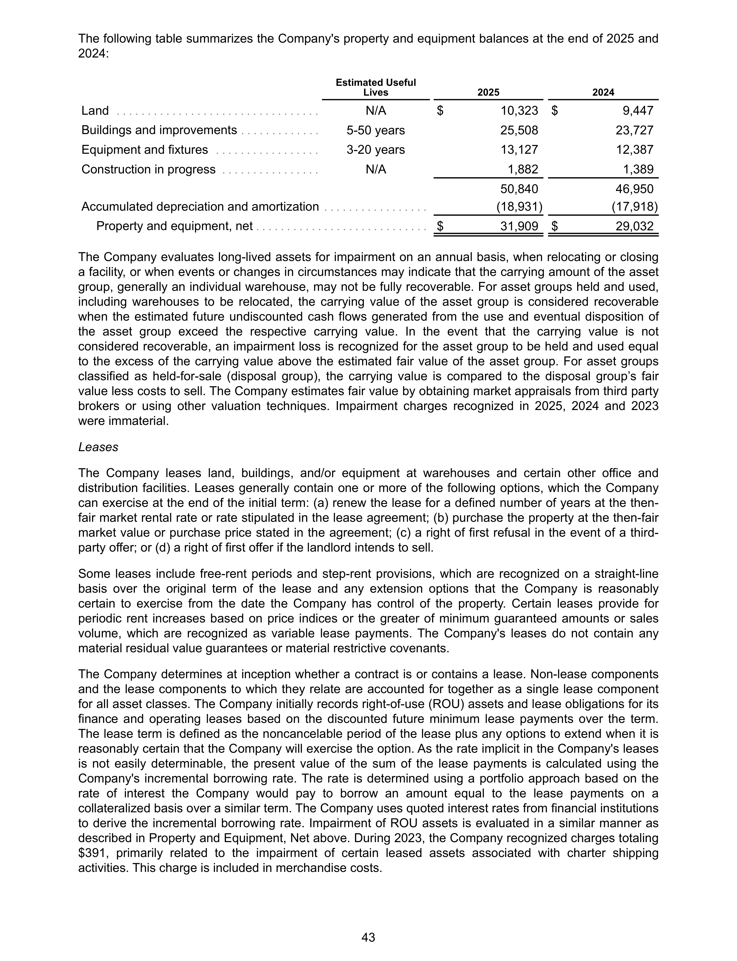 Costco Annual Report — page 49