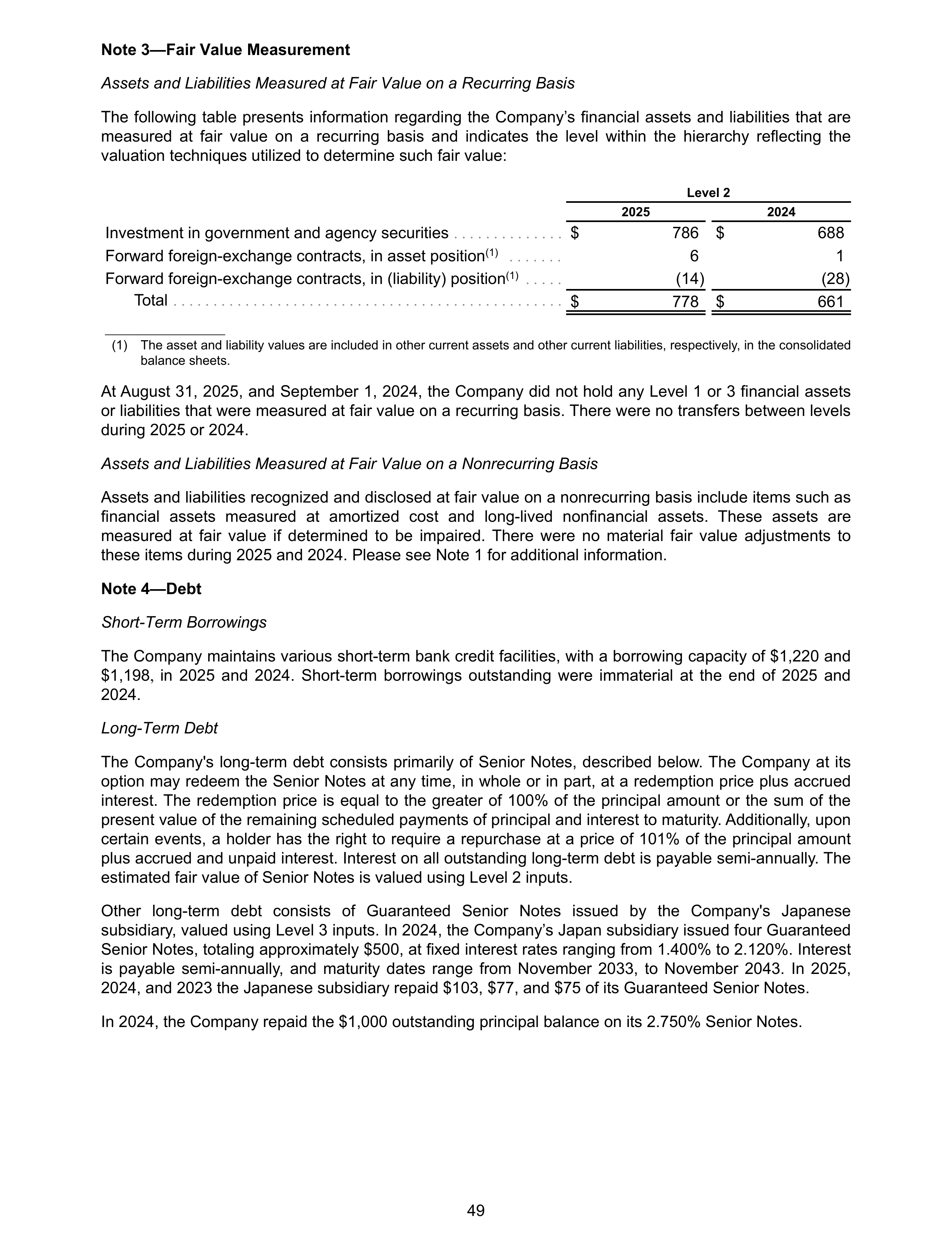 Costco Annual Report — page 55