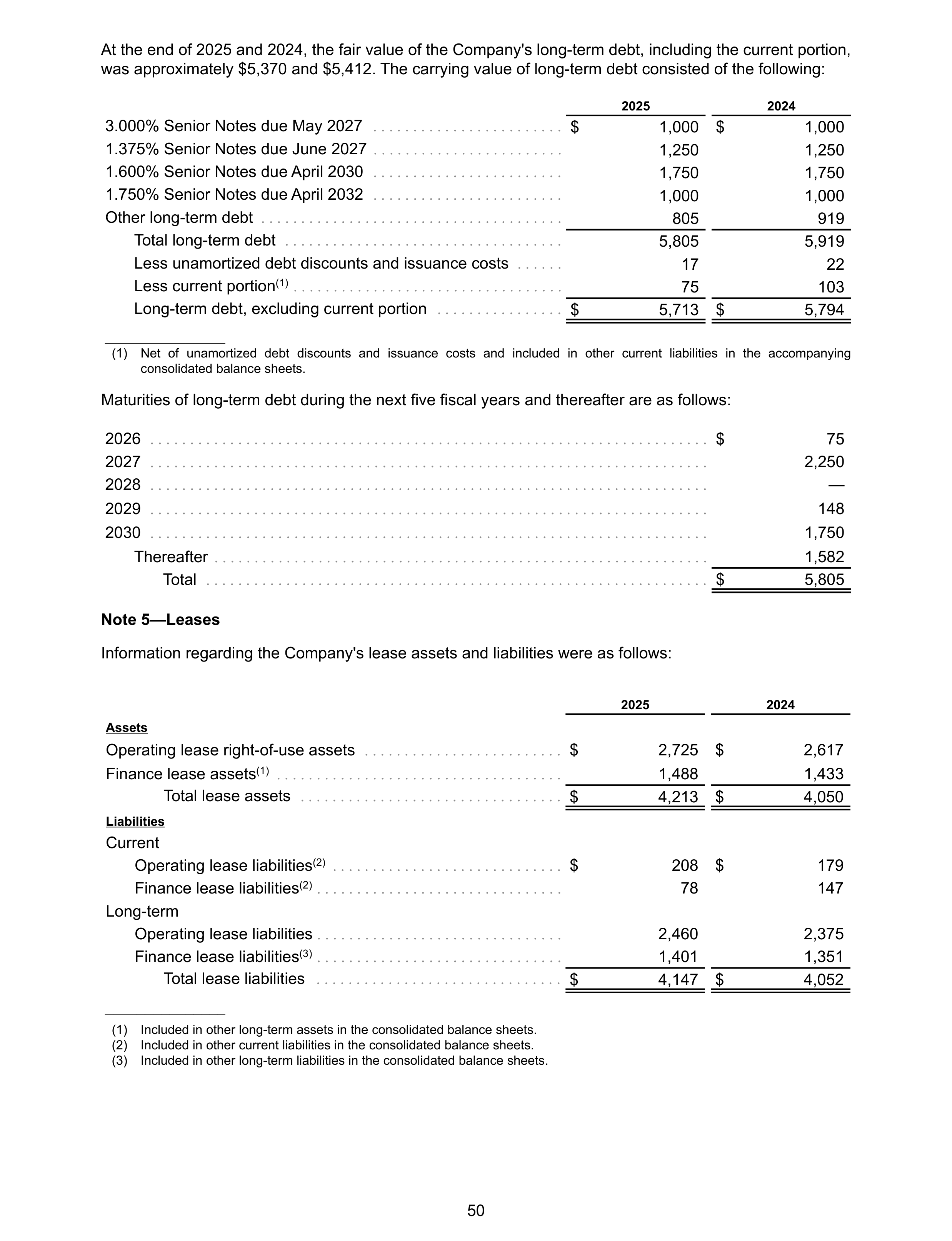 Costco Annual Report — page 56