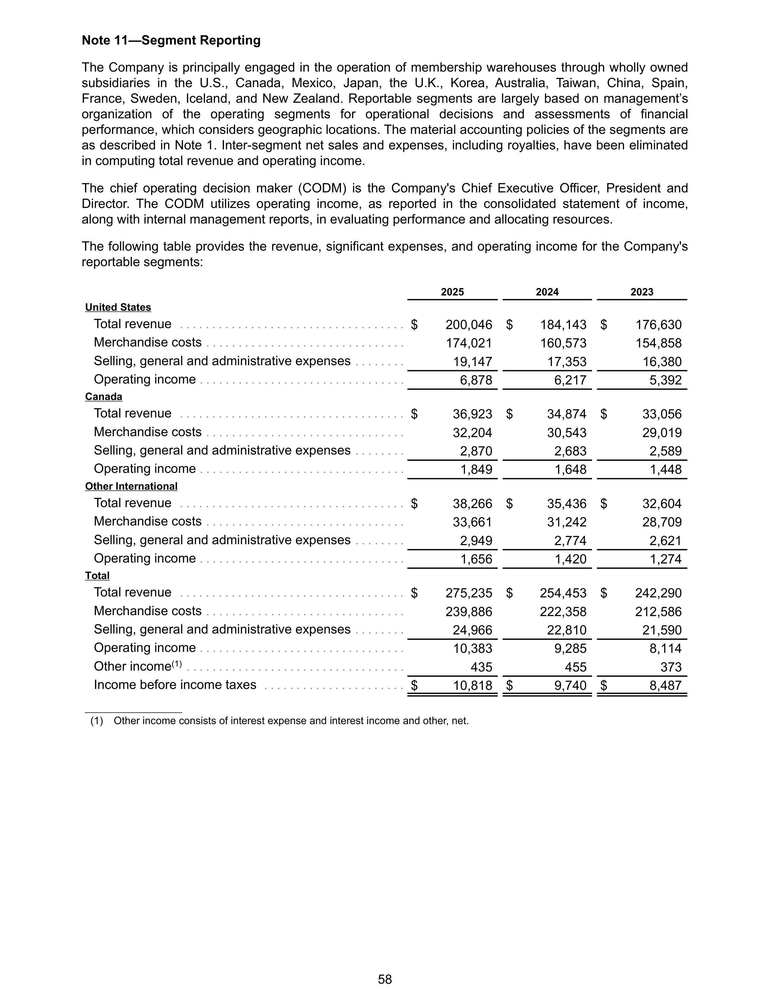 Costco Annual Report — page 64