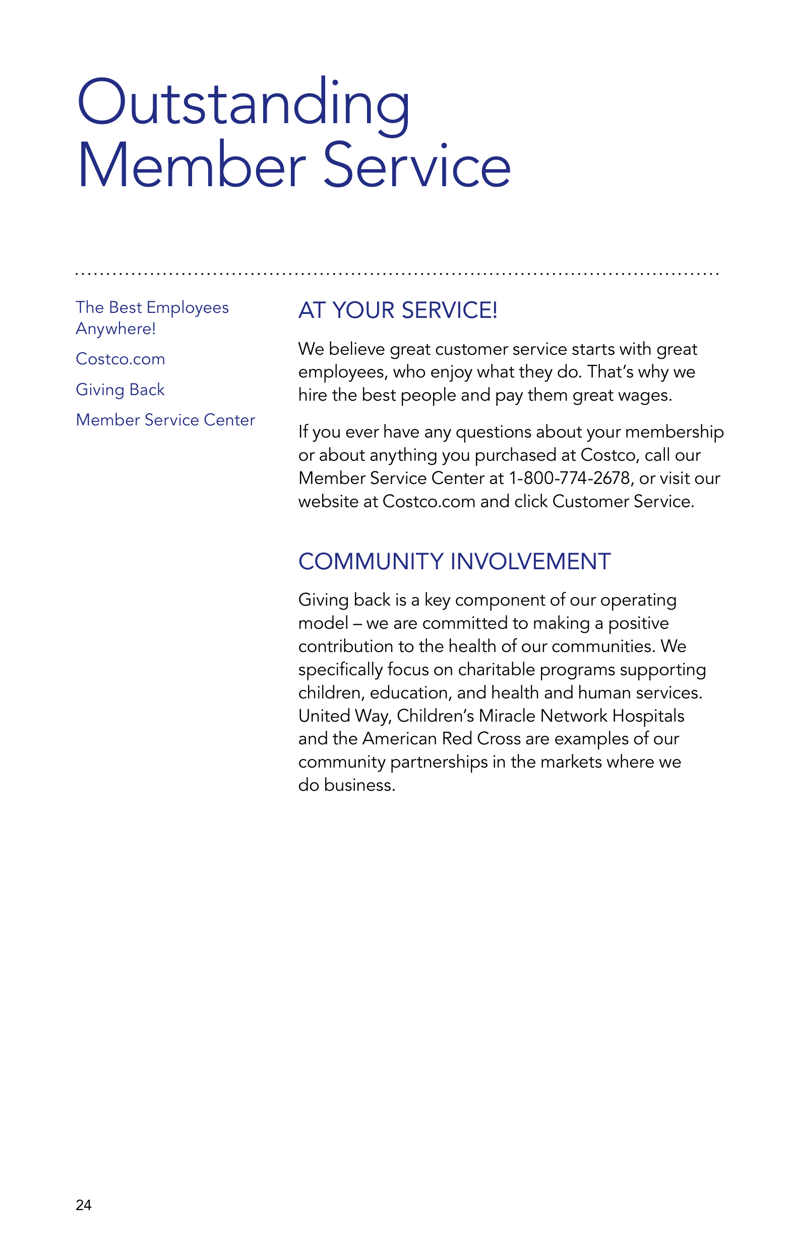 Costco Membership Benefits Brochure — page 24
