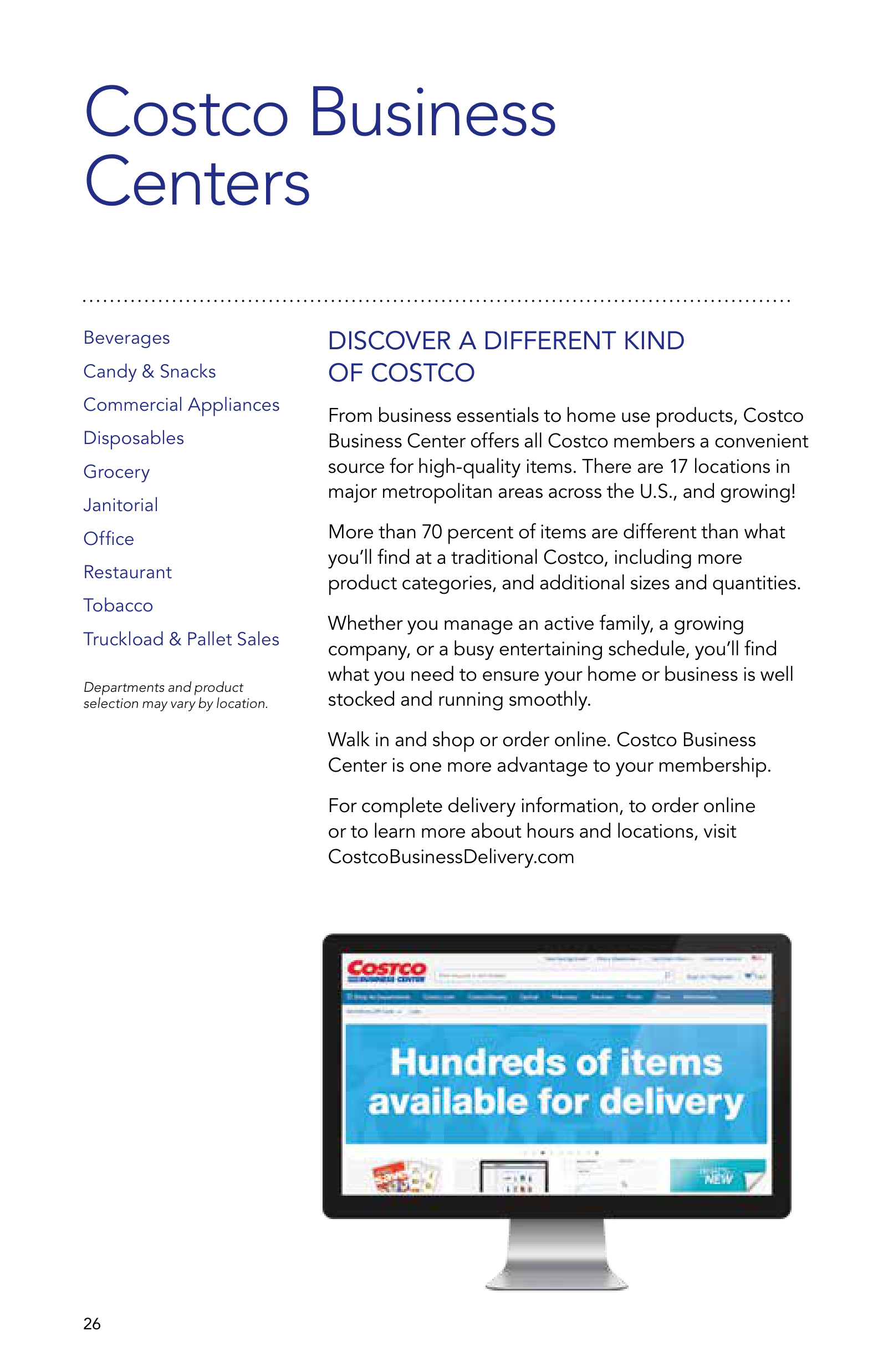 Costco Membership Savings Magazine — page 26