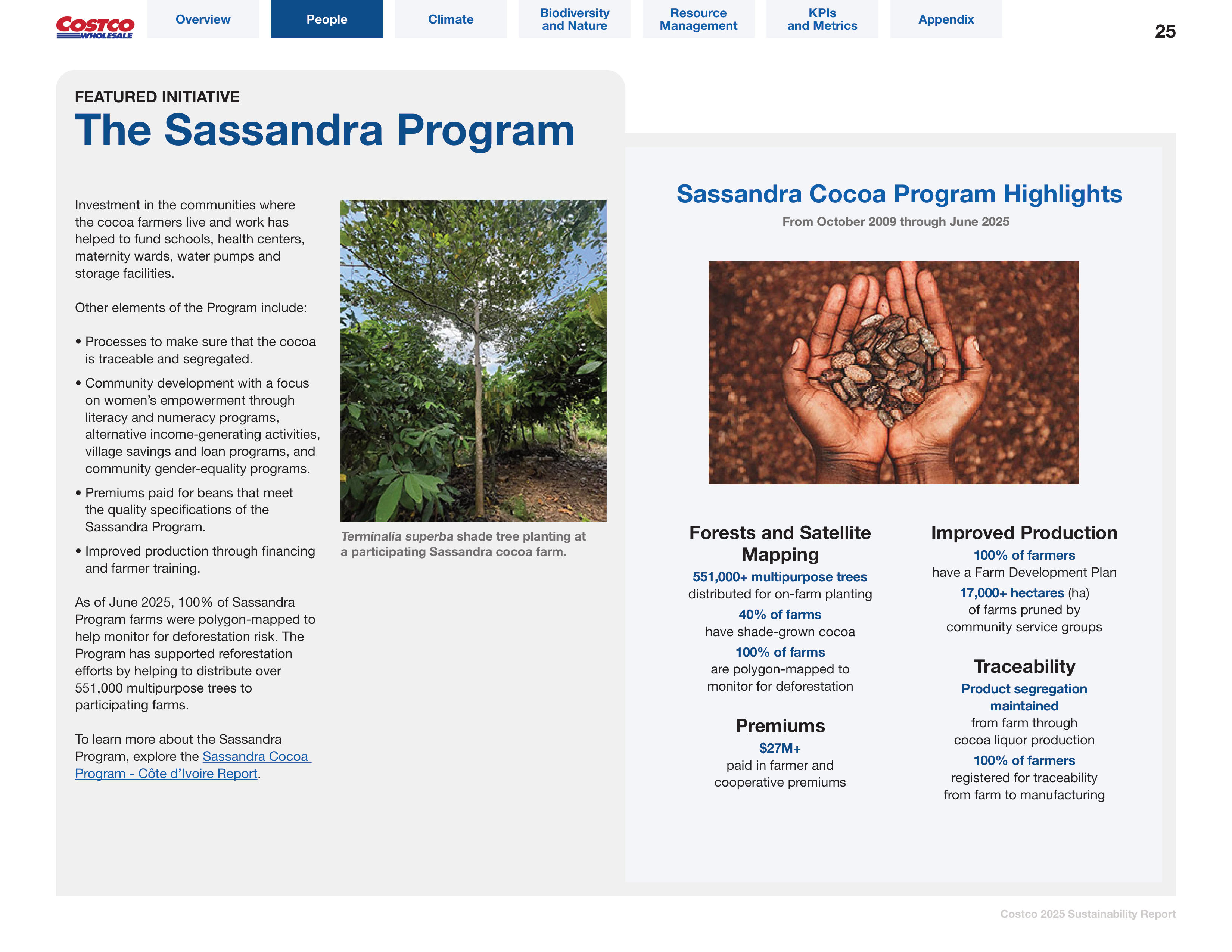 Costco Sustainability Report — page 25