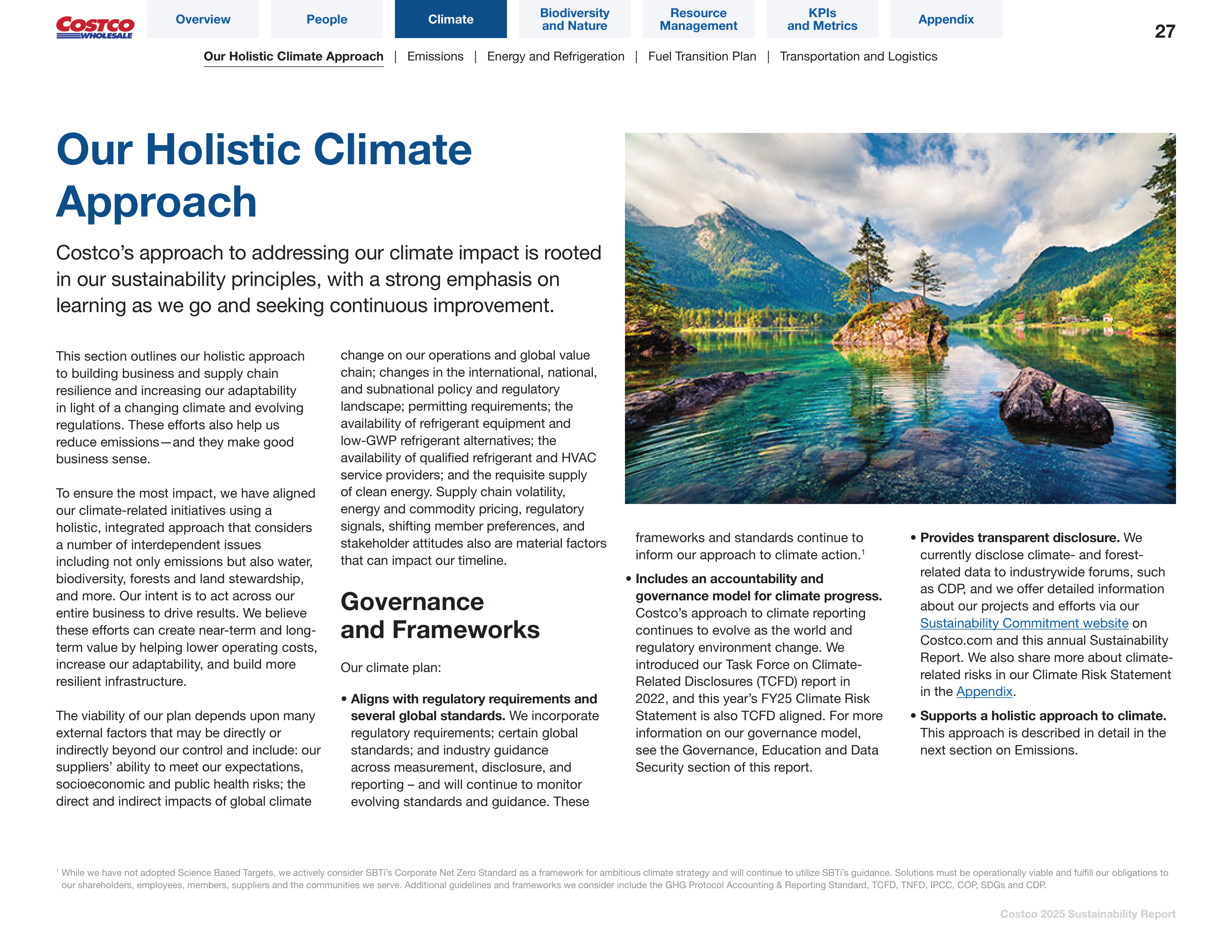 Costco Sustainability Report — page 27