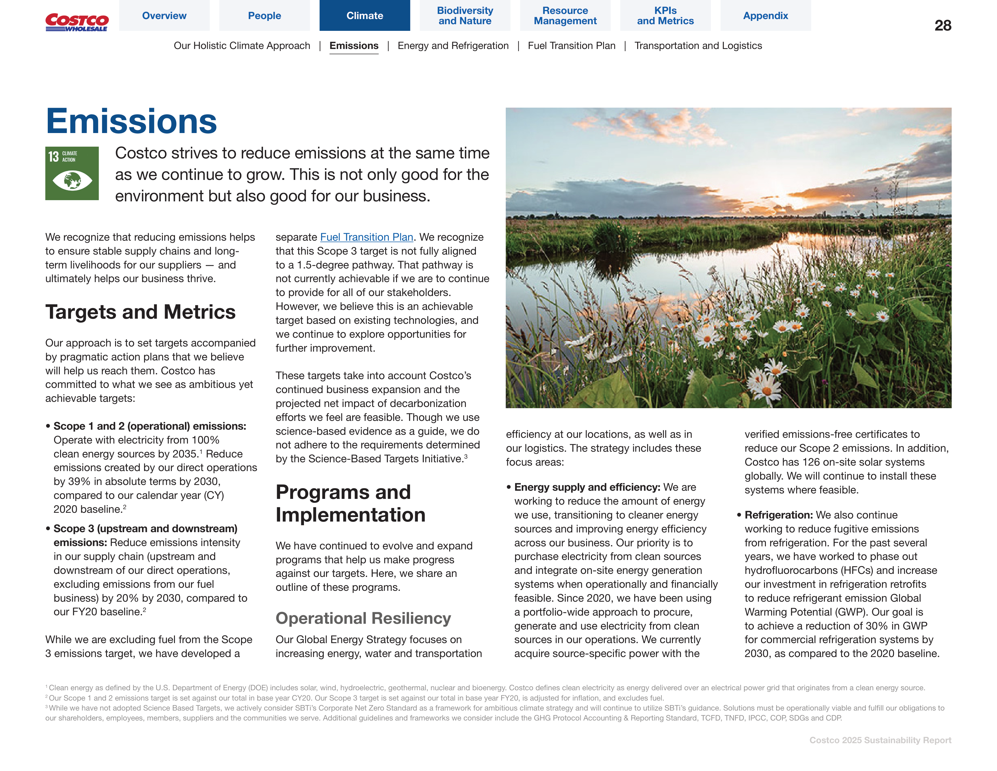 Costco Sustainability Report — page 28