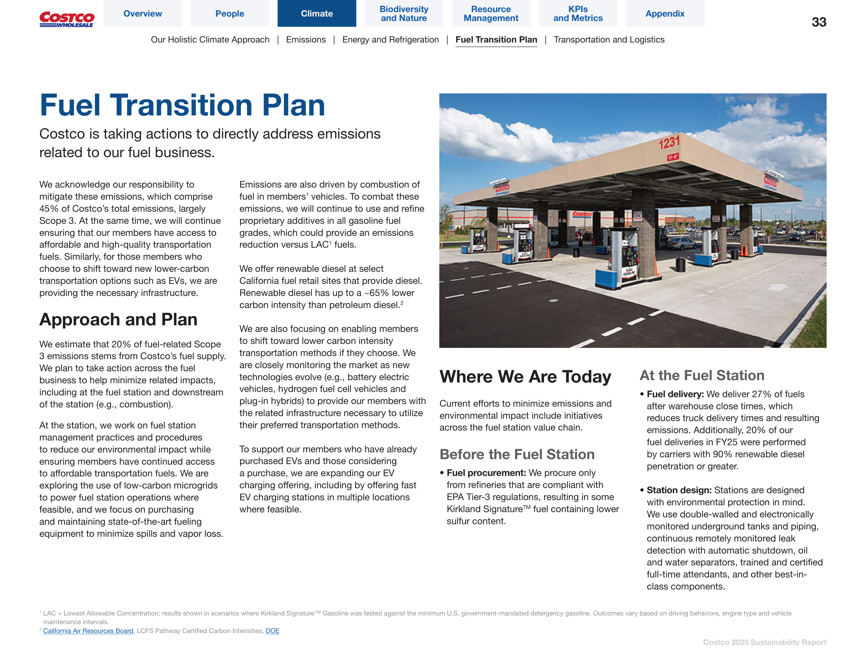 Costco Sustainability Report — page 33
